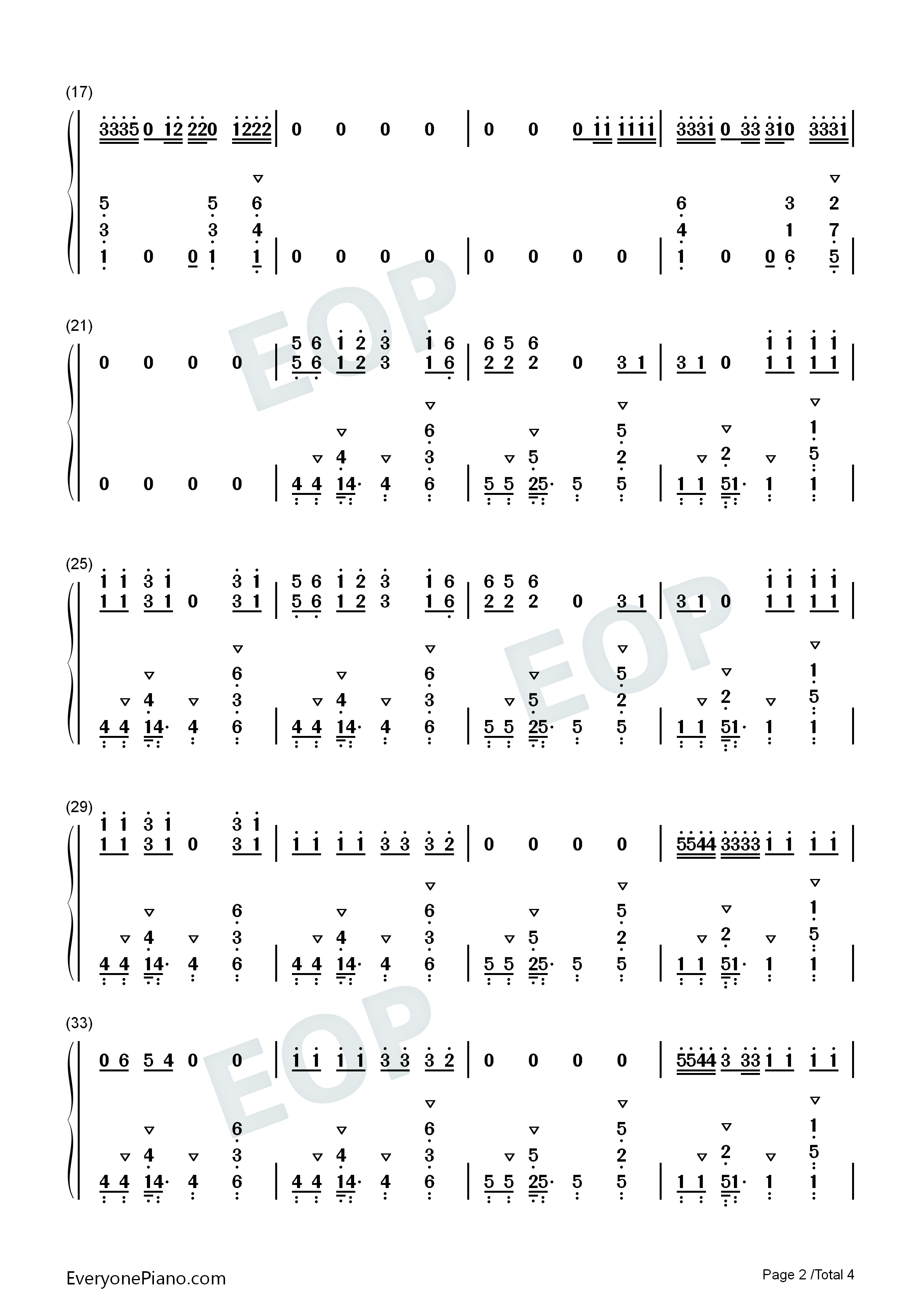 What_Lovers_Do钢琴简谱_Maroon_5_SZA演唱