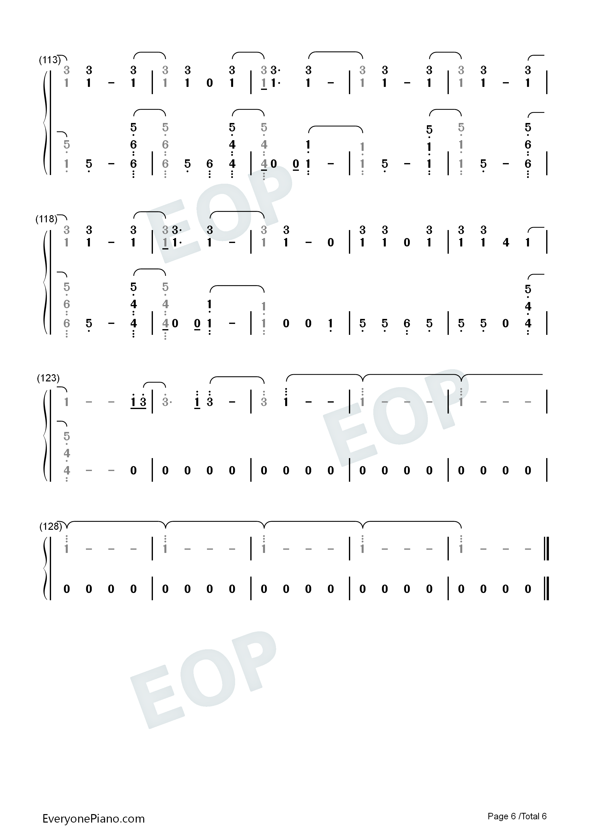 New_Year's_Day钢琴简谱_Taylor_Swift演唱