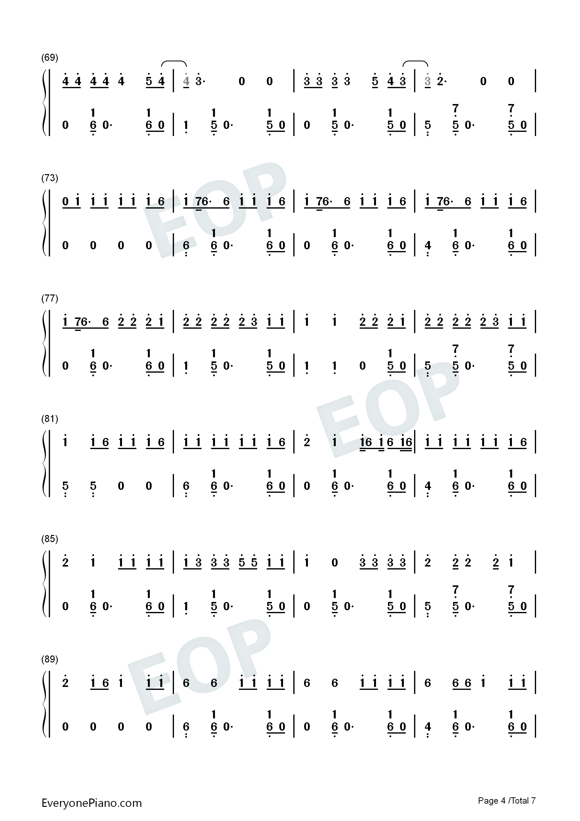 Despacito钢琴简谱_Luis_Fonsi_Daddy_Yankee演唱