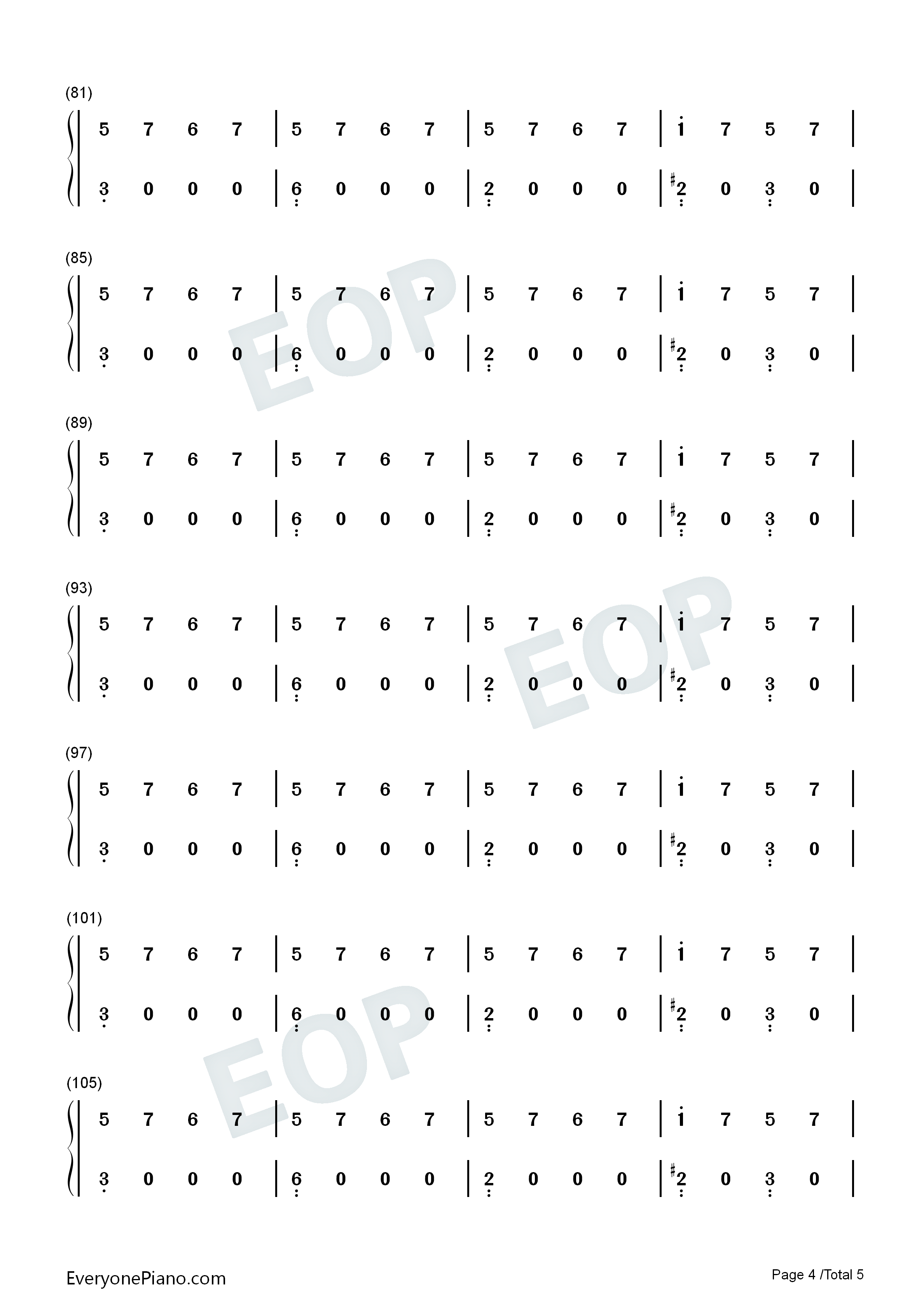 Bank_Account钢琴简谱_21_Savage演唱