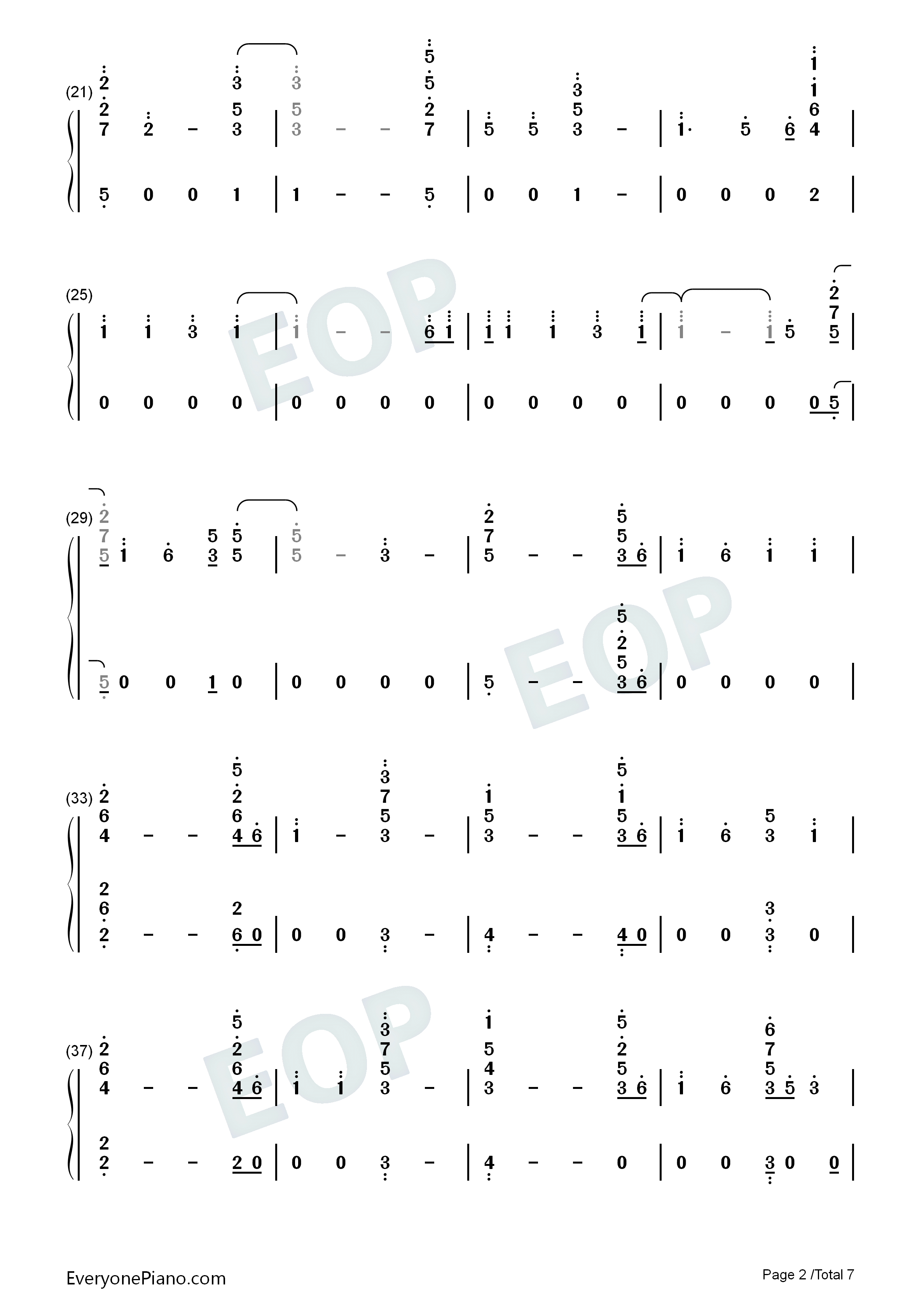 Let_Me钢琴简谱_Zayn演唱