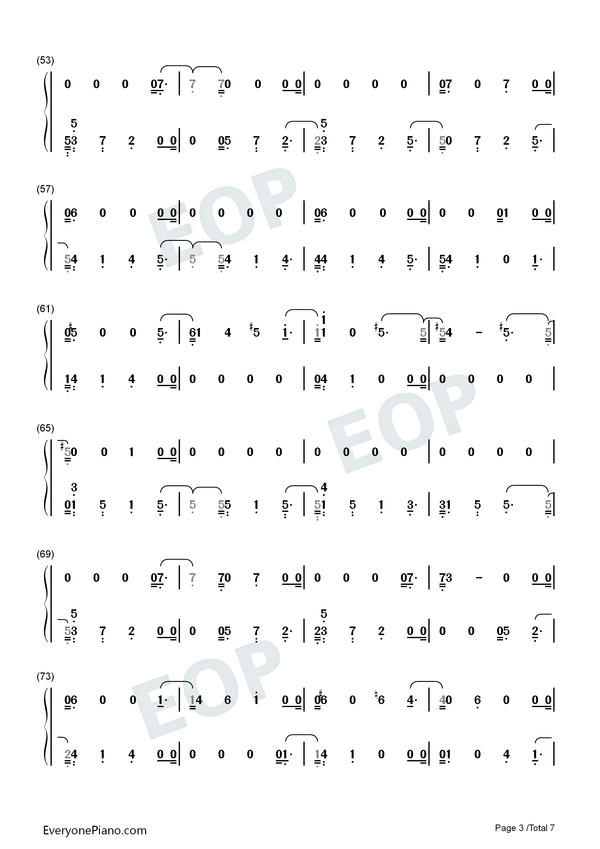 Midnight_Train钢琴简谱_Sam_Smith演唱