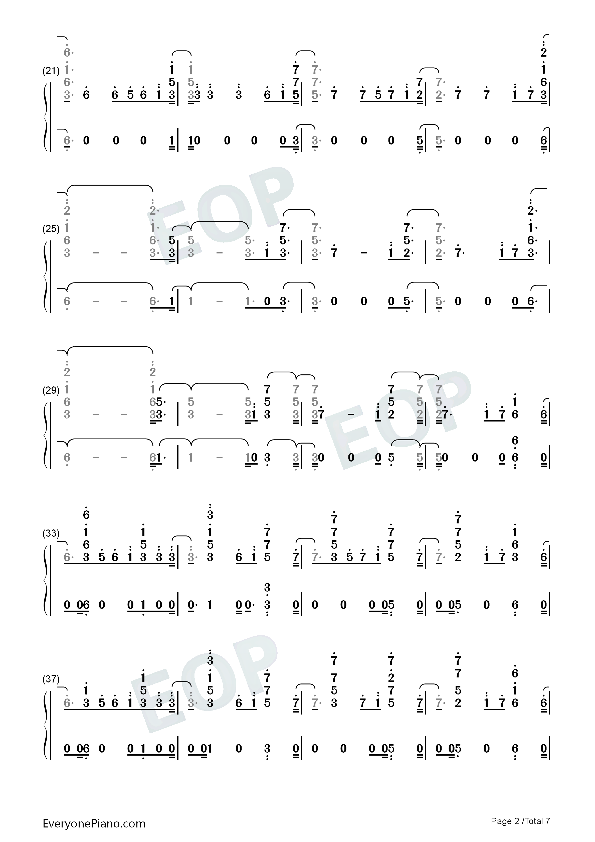 Forever钢琴简谱_Martin_Garrix_Matisse_&_Sadko演唱