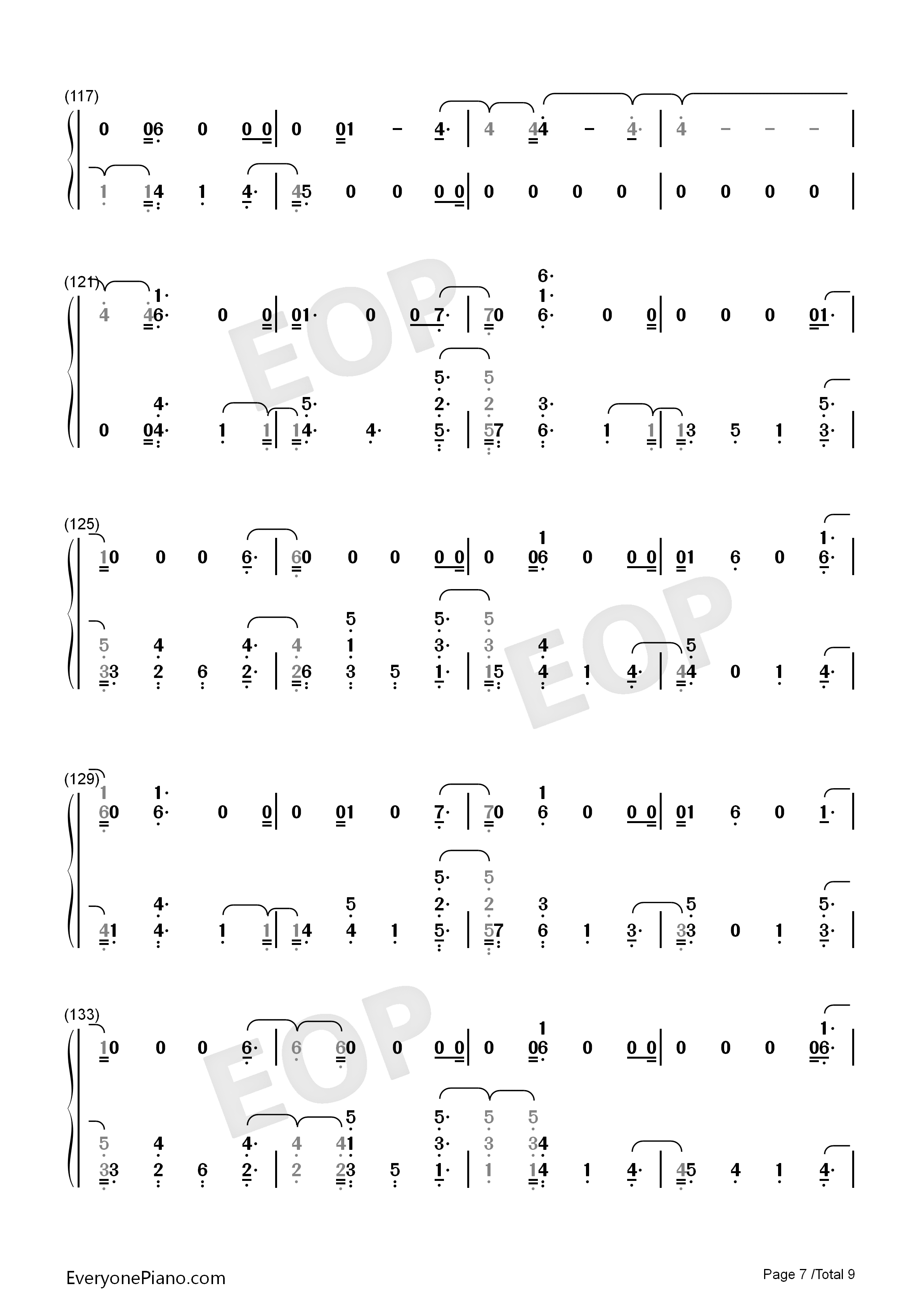 We_Could_Go_Back钢琴简谱_Jonas_Blue演唱
