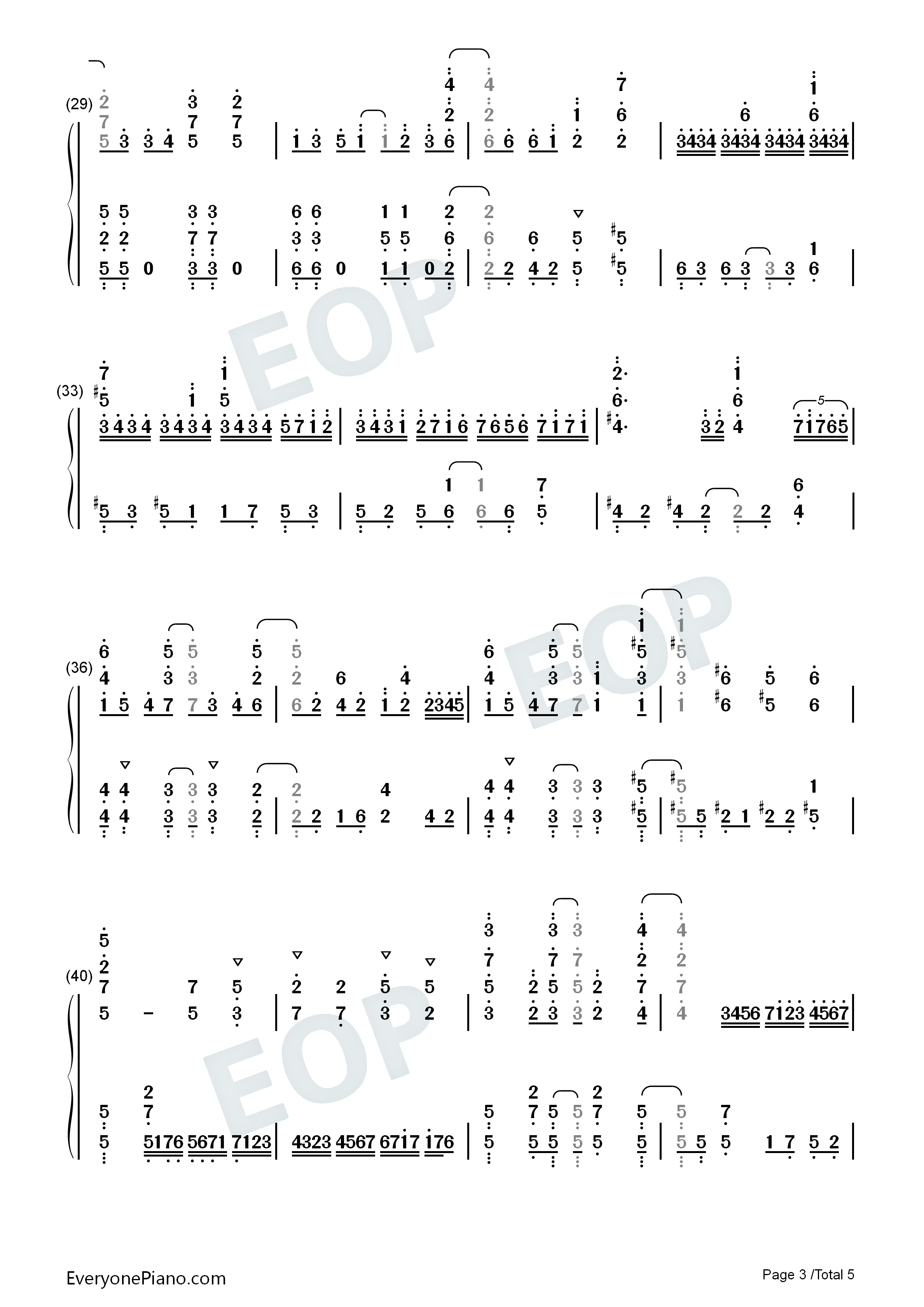 ふたりの羽根钢琴简谱_YURiKA演唱