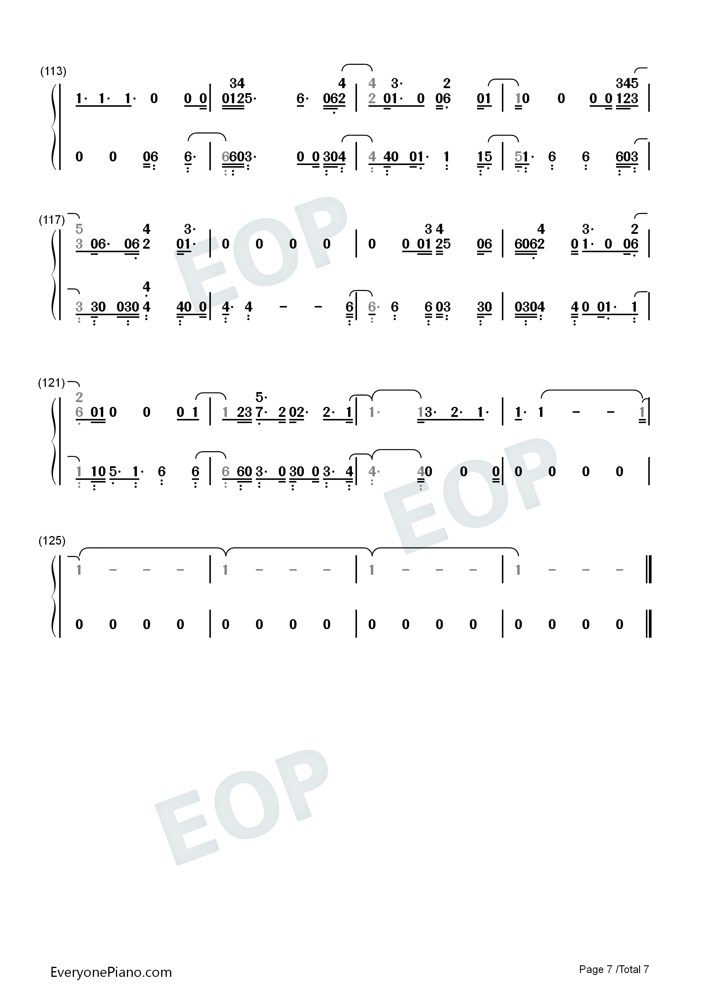 I_Miss_You钢琴简谱_Clean_Bandit演唱