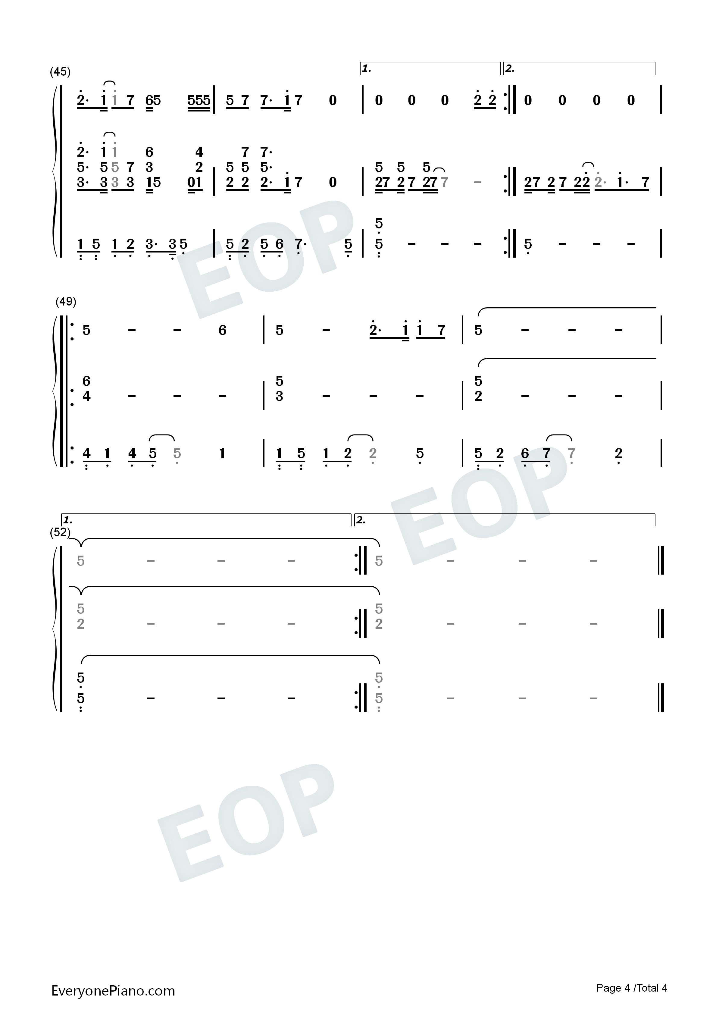 Strong钢琴简谱_London_Grammar演唱