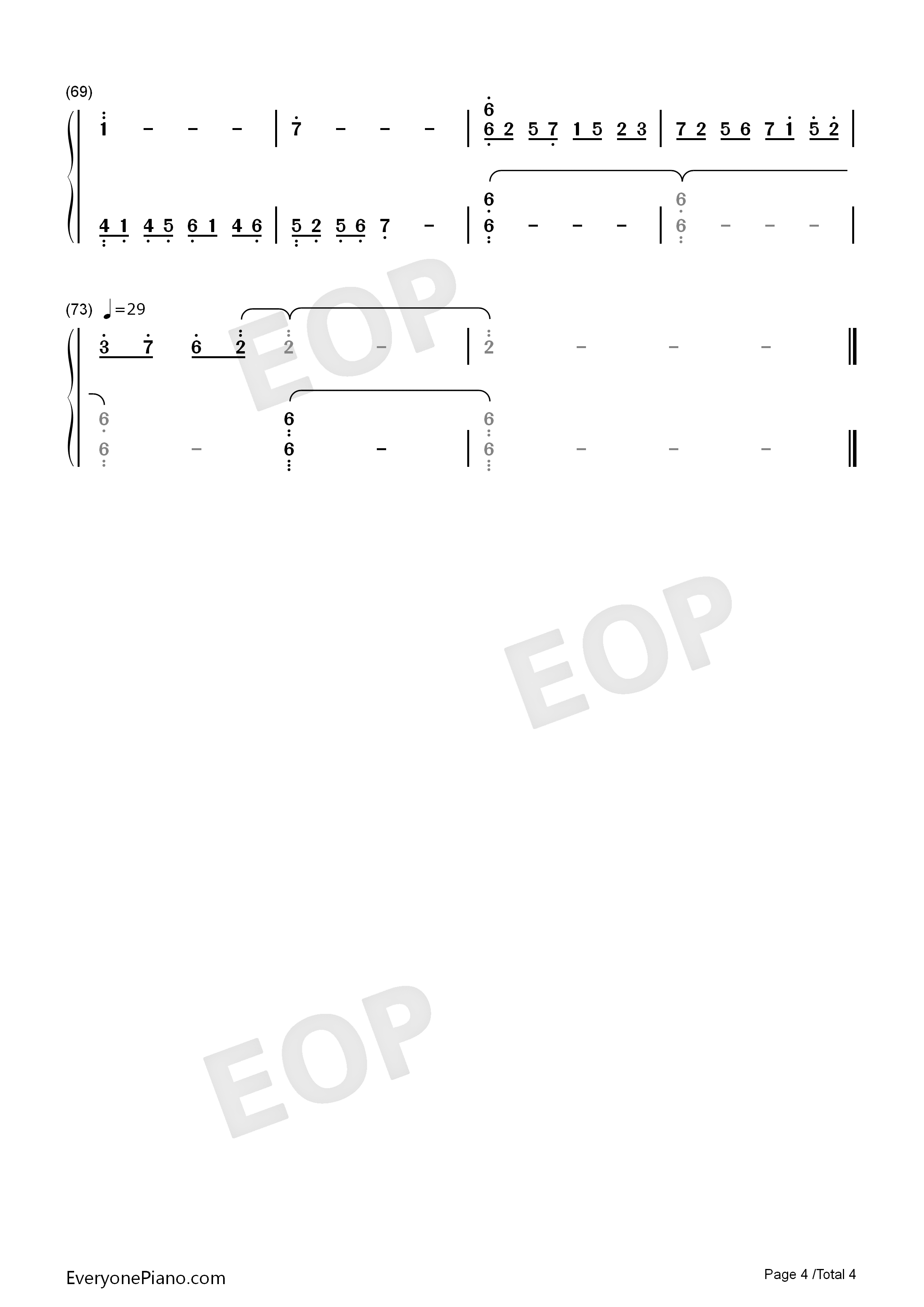 最好的朋友在身边钢琴简谱_娄艺潇演唱