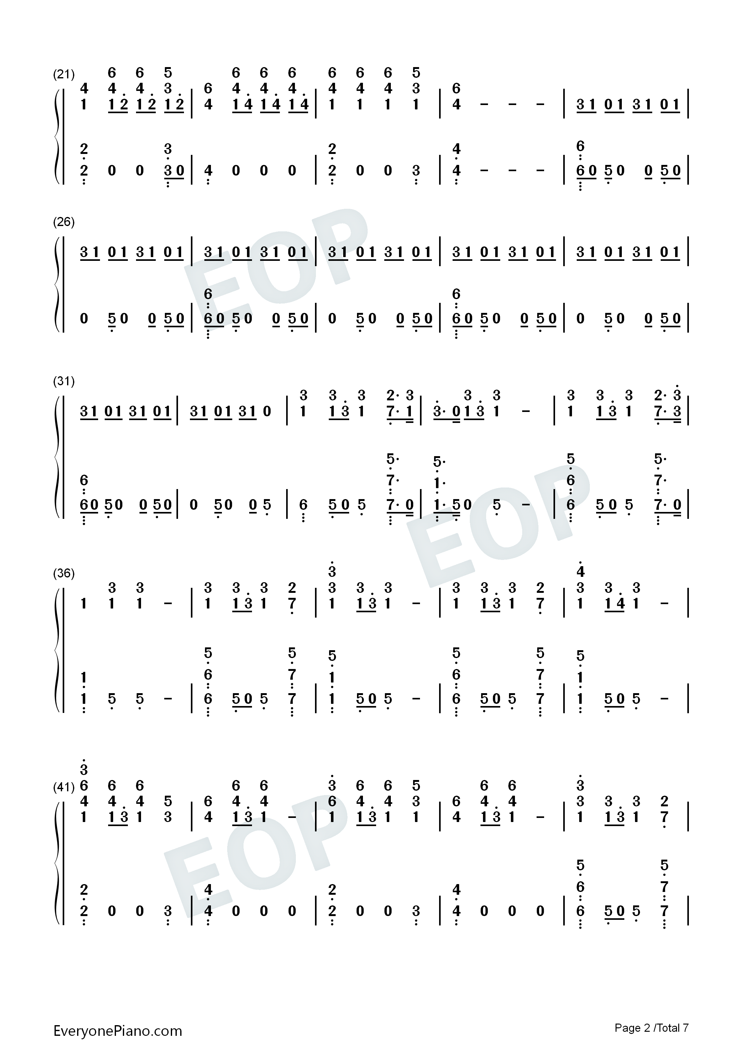 Lemon钢琴简谱_N.E.R.D_Rihanna演唱