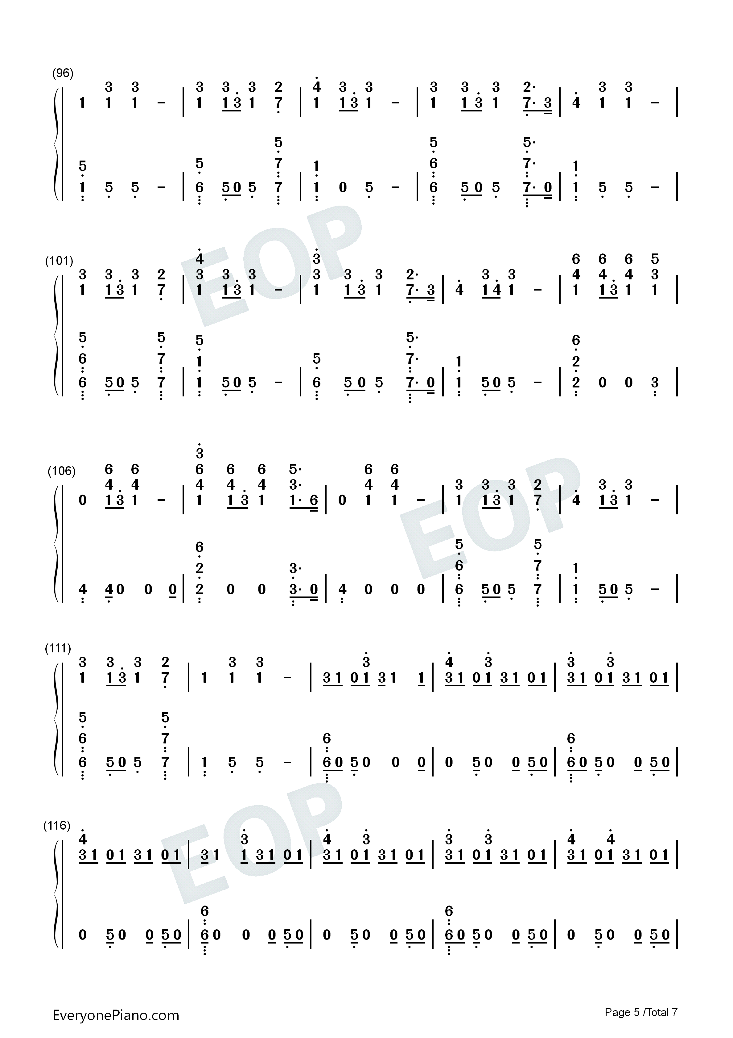 Lemon钢琴简谱_N.E.R.D_Rihanna演唱