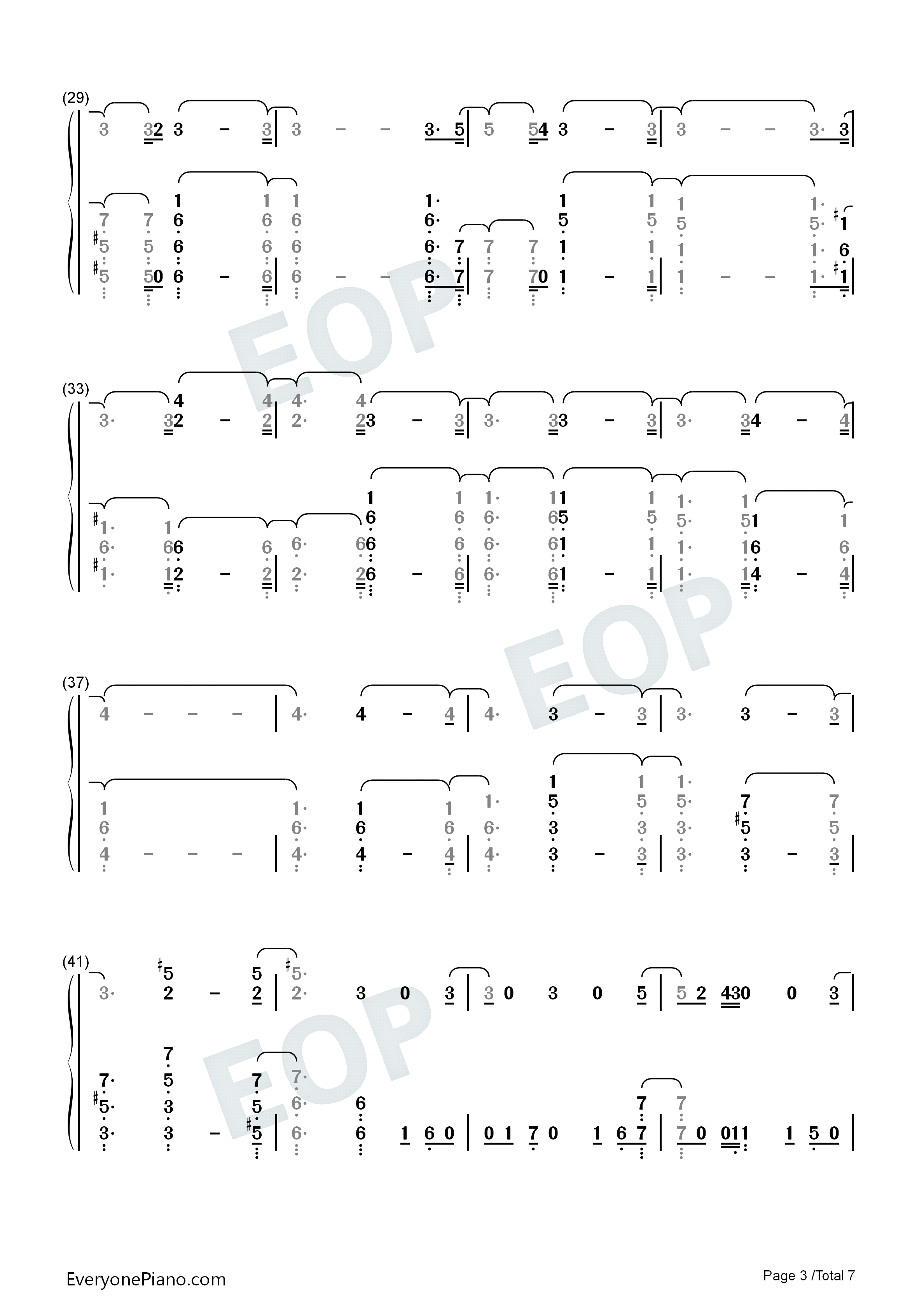 The_Thrill_of_It_All钢琴简谱_Sam_Smith演唱