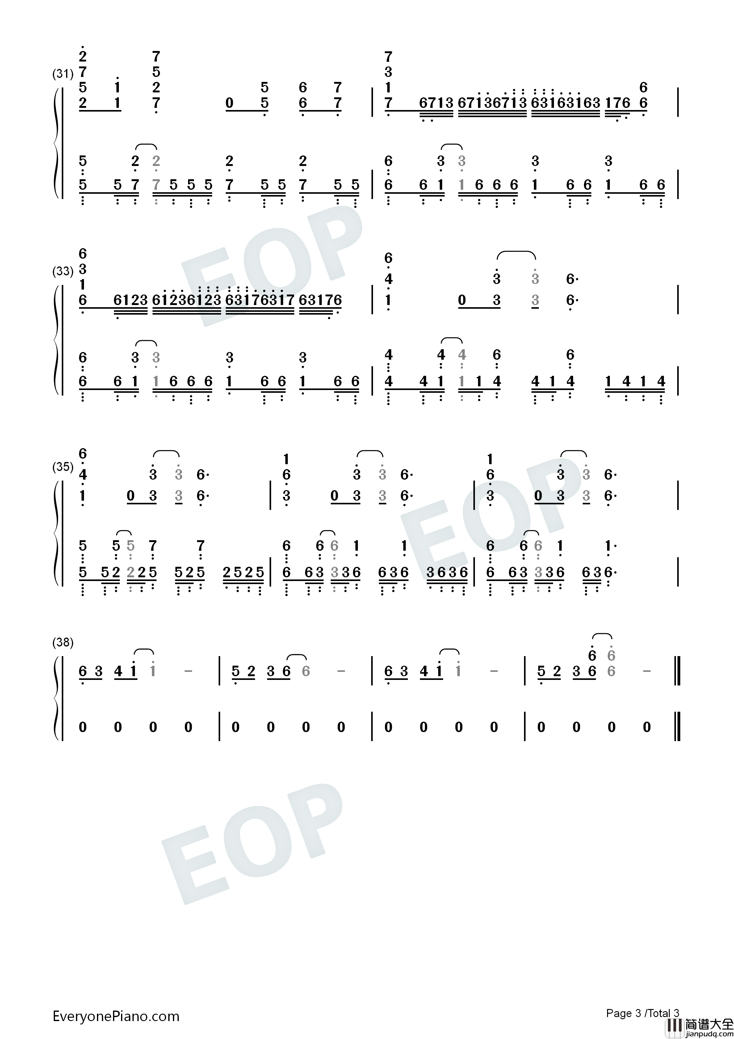 Silent_Solitude钢琴简谱_OxT演唱