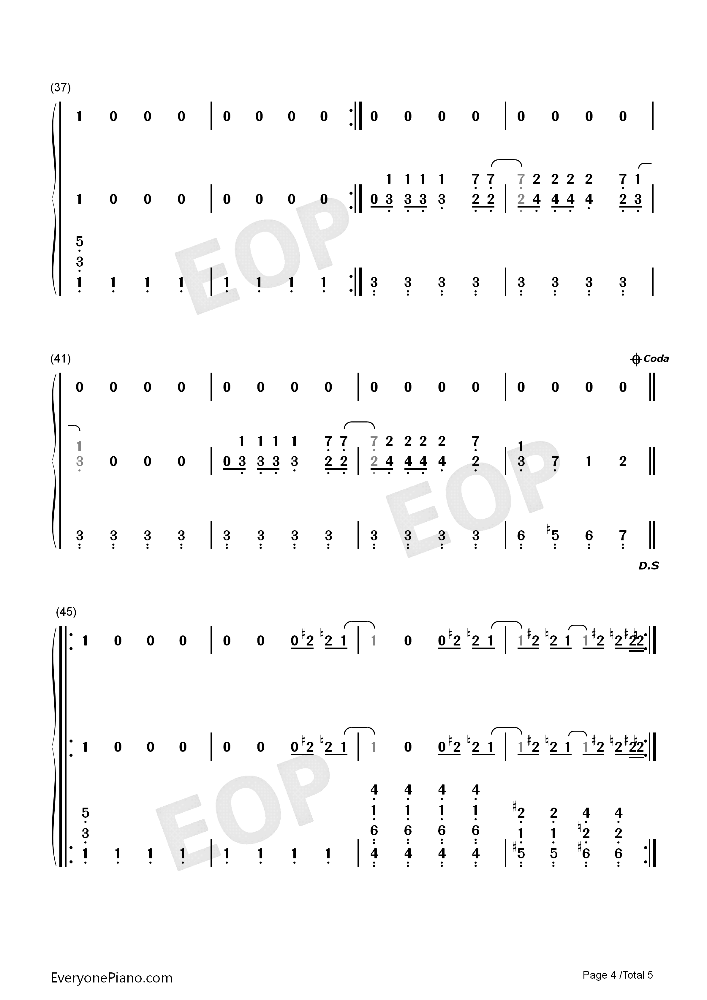 SOS钢琴简谱_Cher演唱