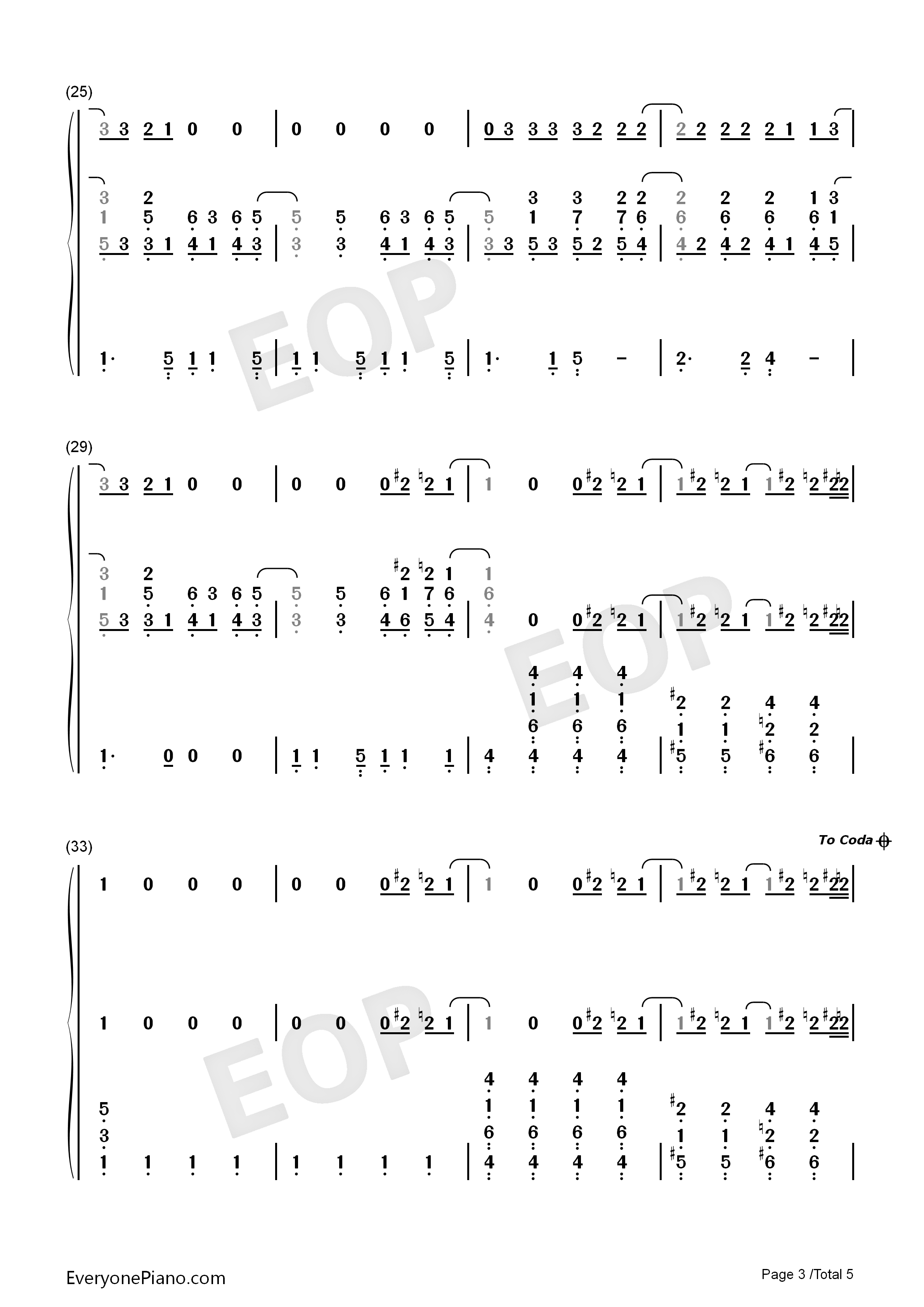 SOS钢琴简谱_Cher演唱