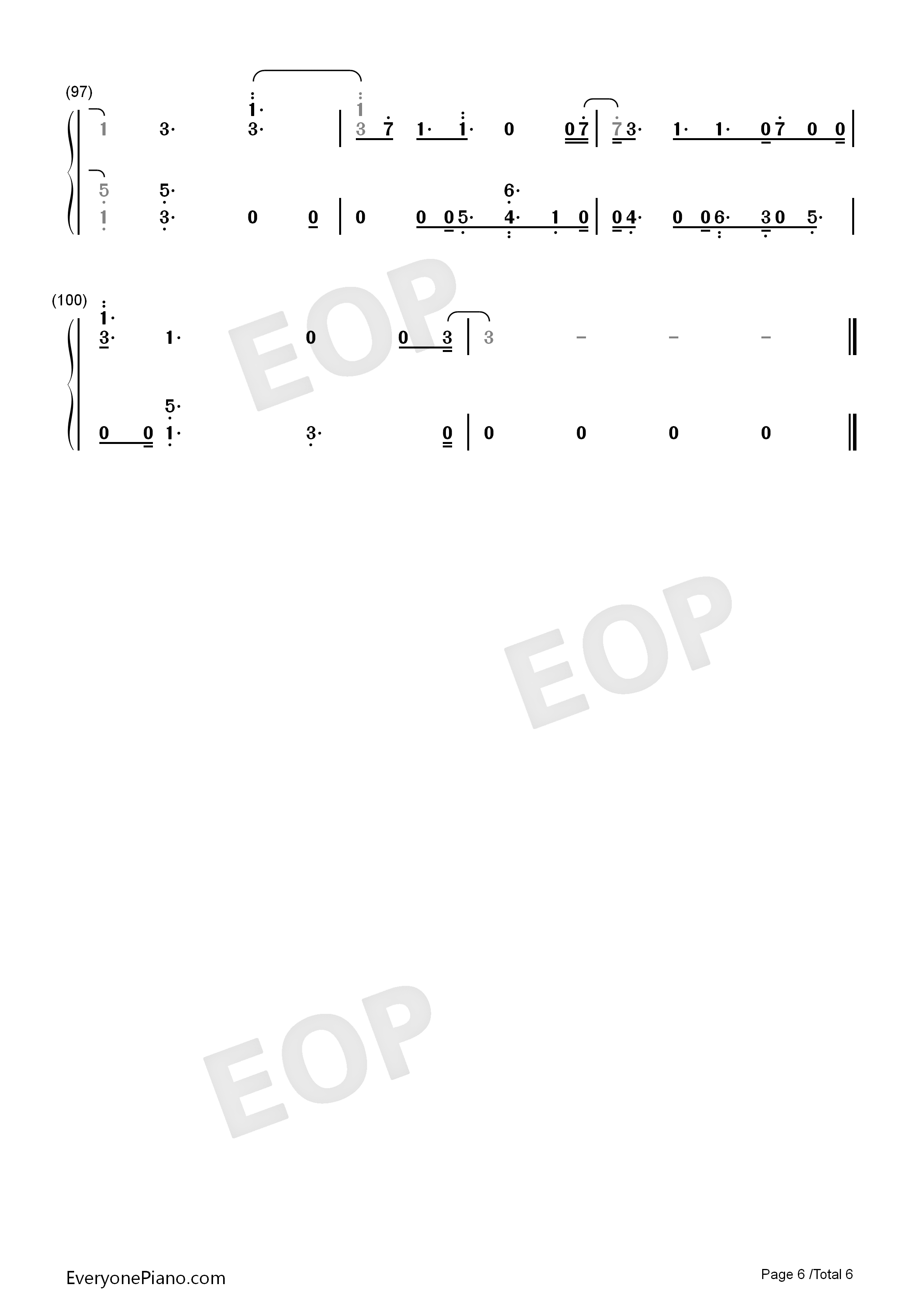 Just_Like_You钢琴简谱_Louis_Tomlinson演唱