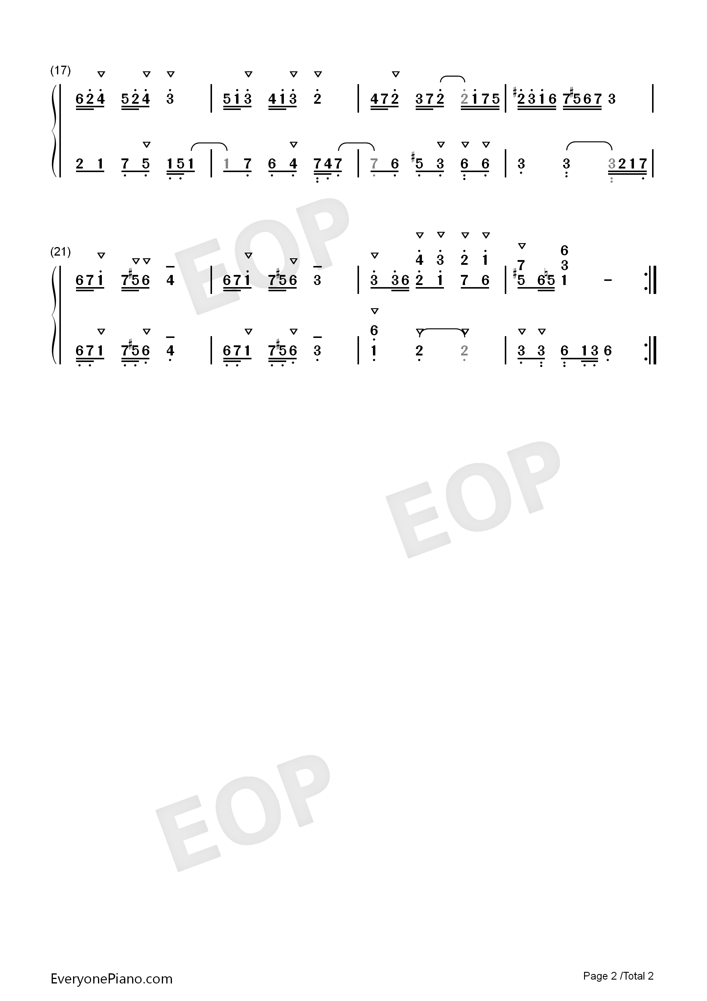 波罗涅兹舞曲_17钢琴简谱_巴赫演唱