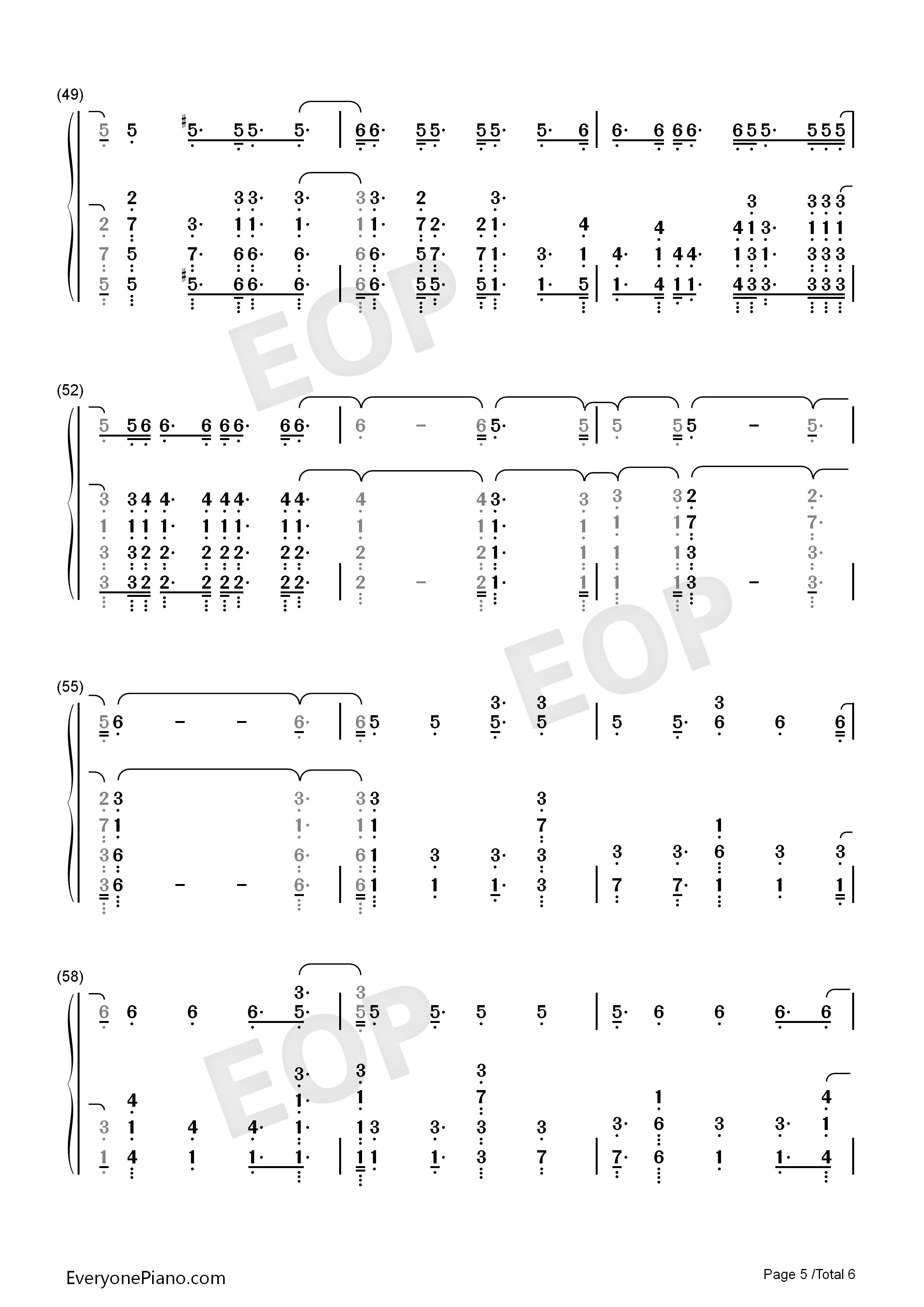 Naked钢琴简谱_James_Arthur演唱