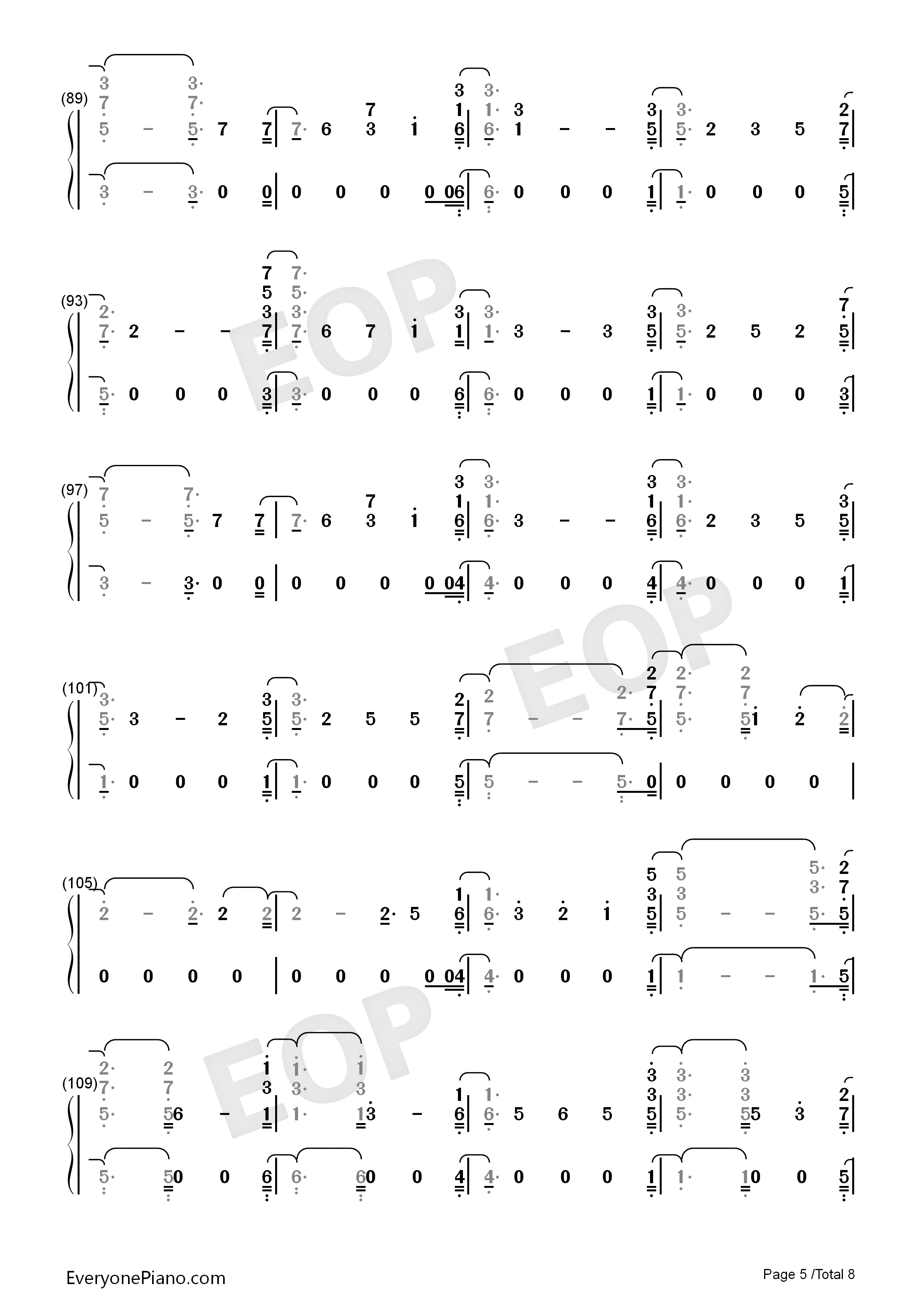Stargazing钢琴简谱_Kygo演唱