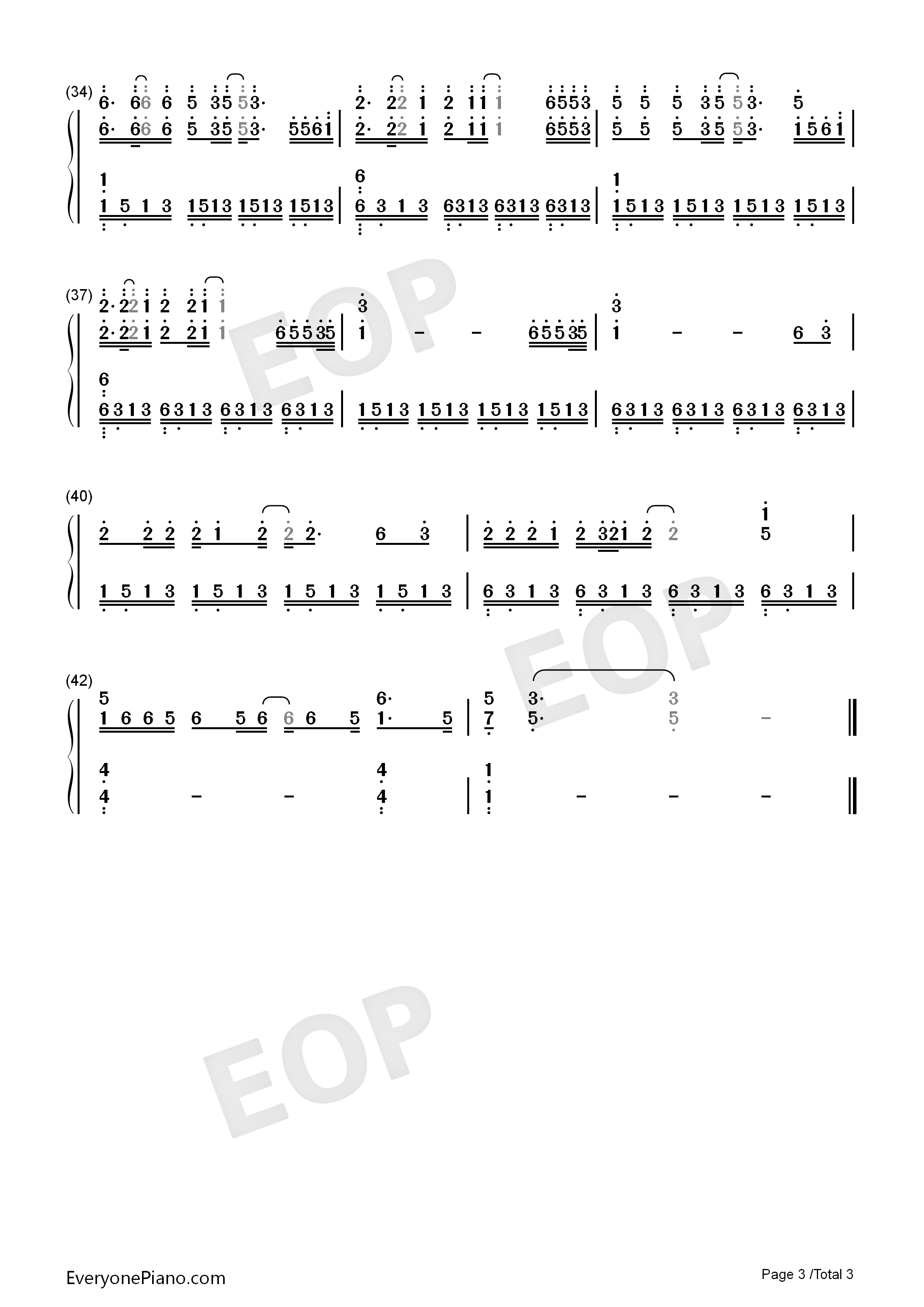 生如夏花钢琴简谱_朴树演唱