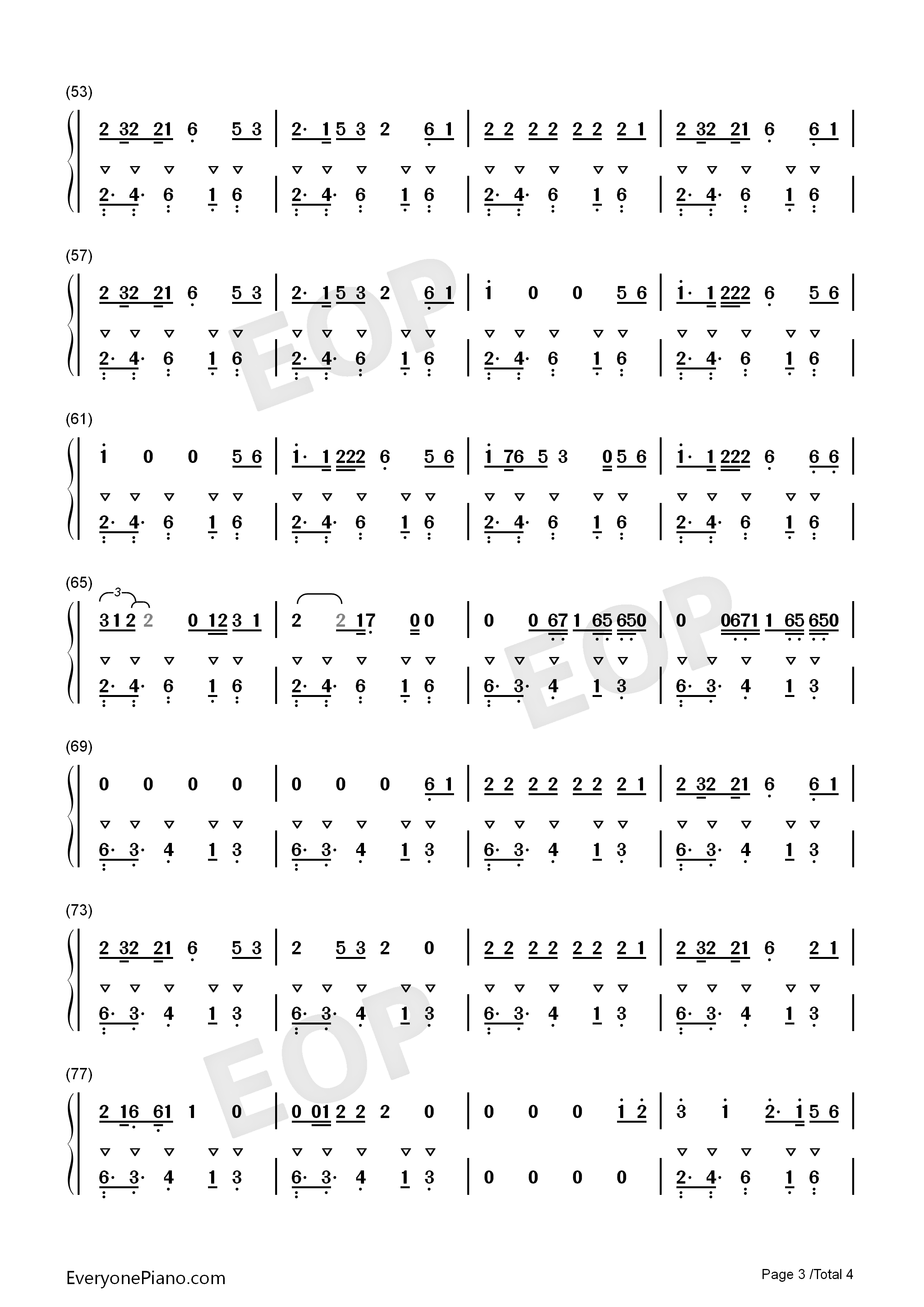 Almost_Love钢琴简谱_Sabrina_Carpenter演唱