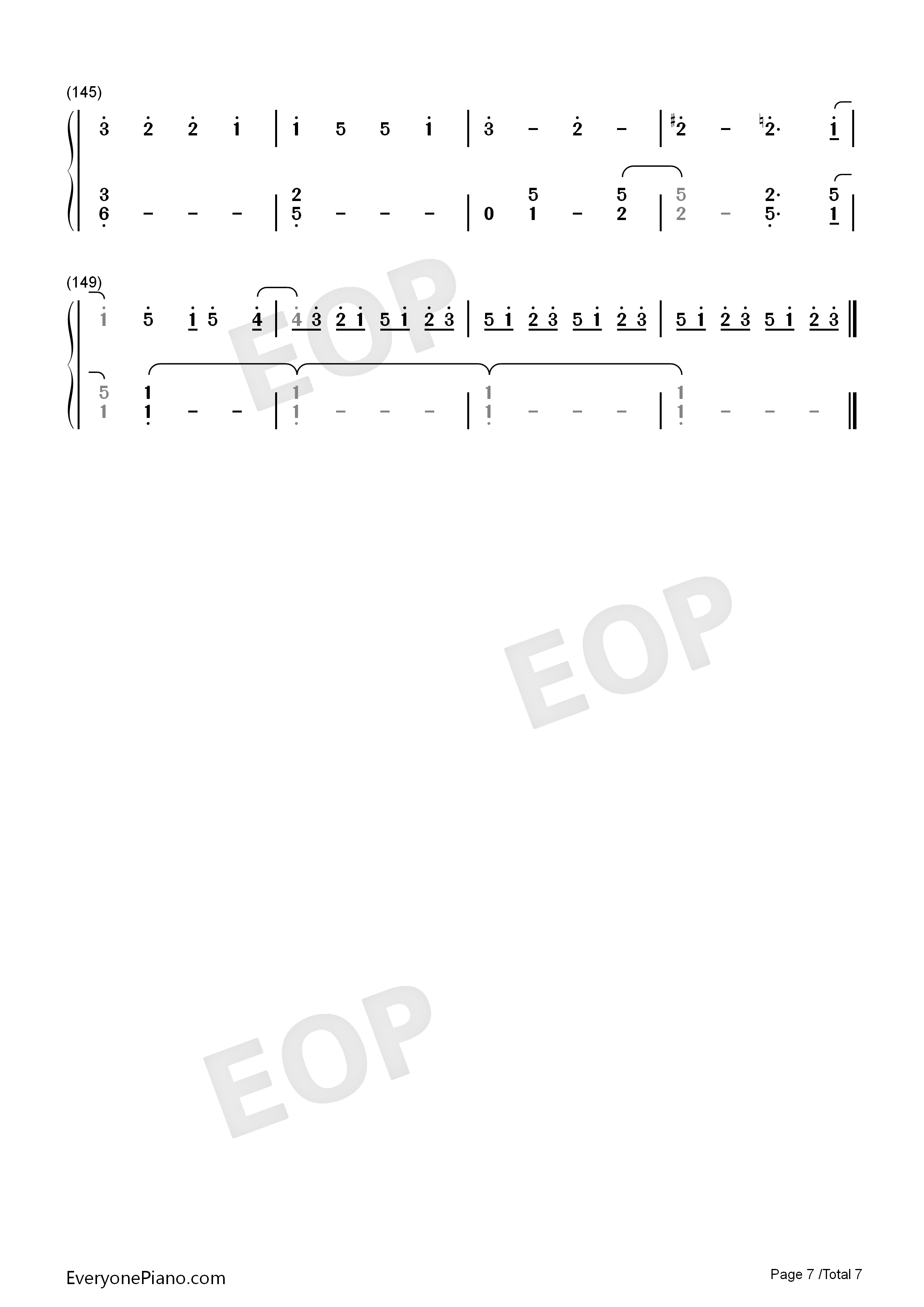 ミッション_健・康・第・イチ钢琴简谱_花澤香菜_前野智昭_小野大輔_井上喜久子演唱