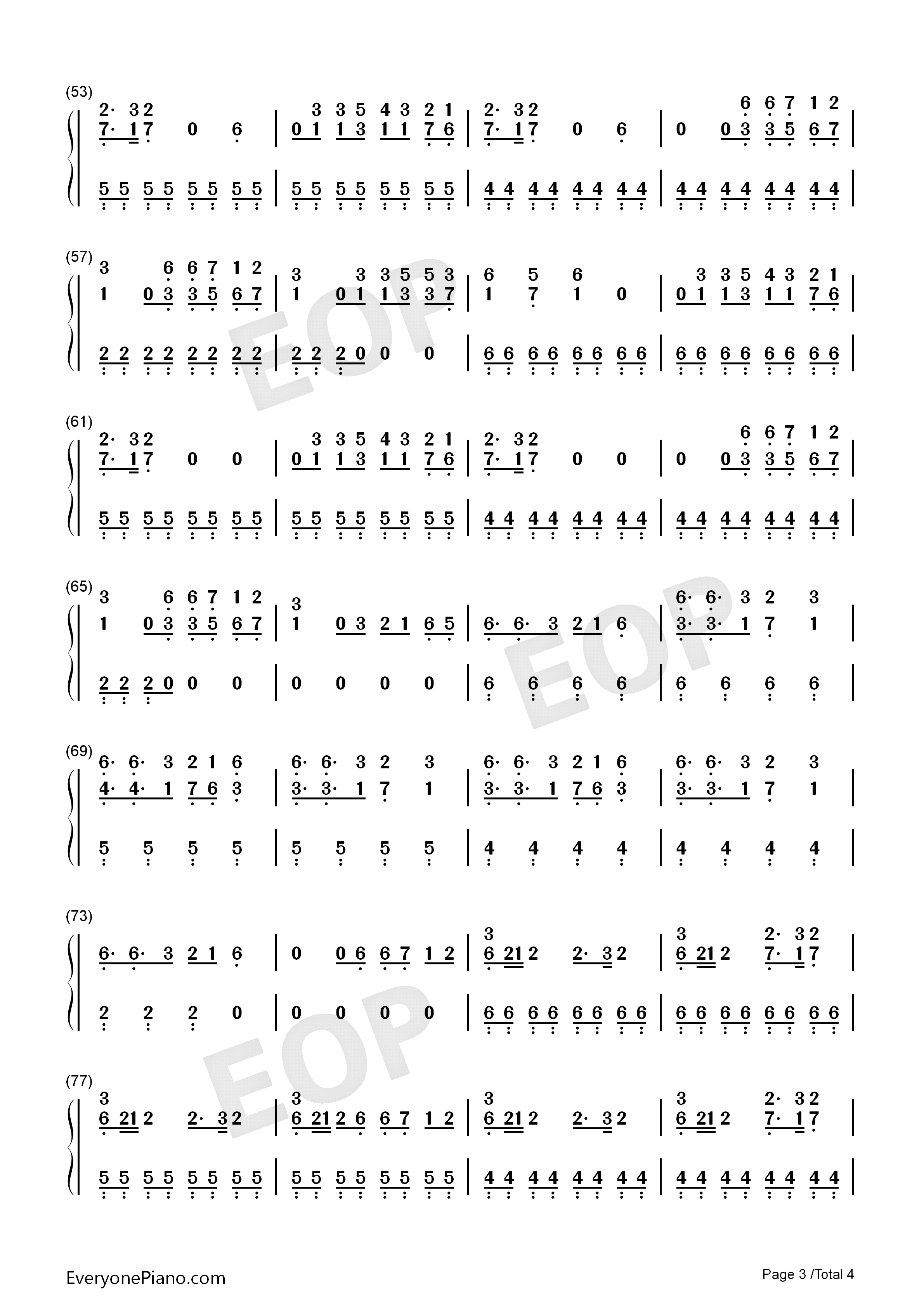 Breathe钢琴简谱_Jax_Jones演唱