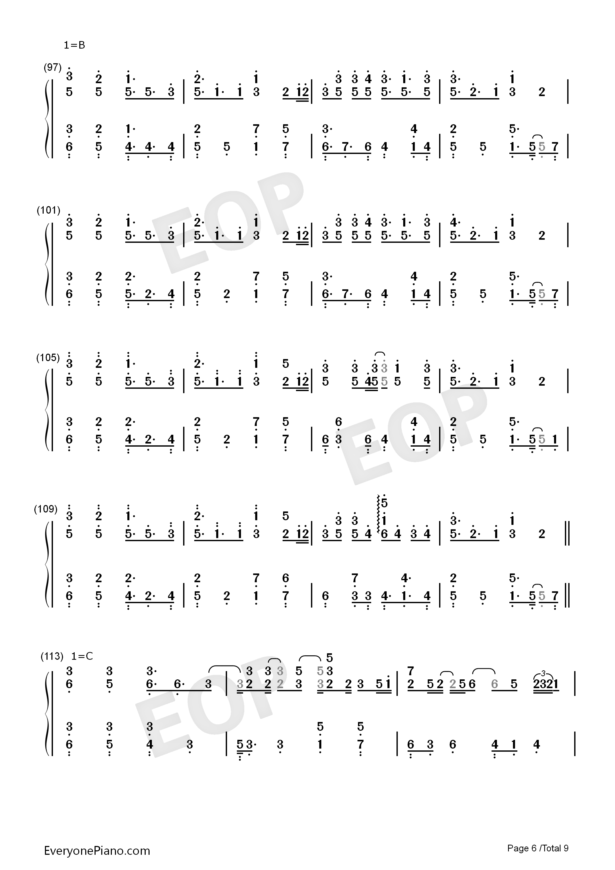 Get_Wild钢琴简谱_TM_Network演唱
