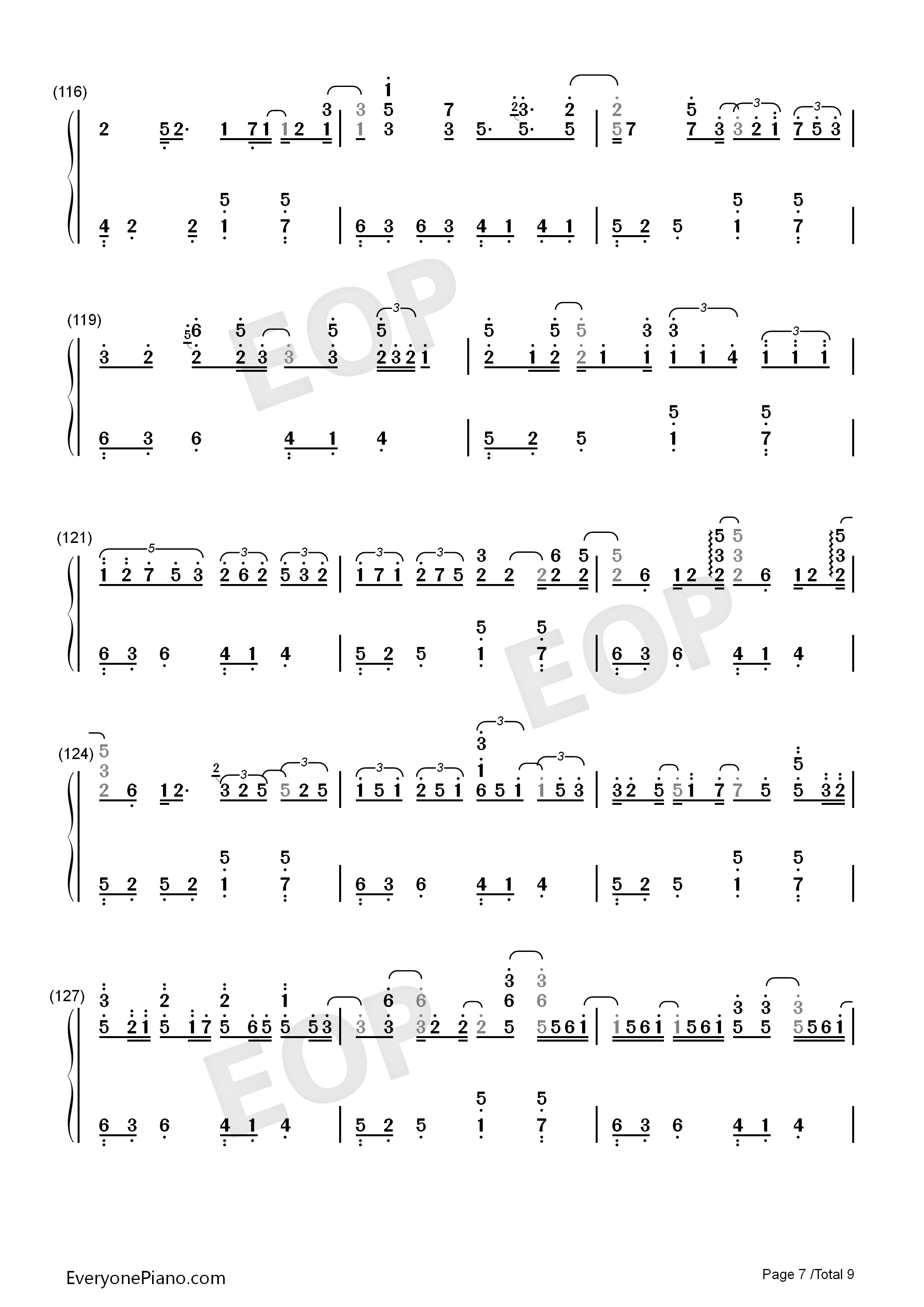 Get_Wild钢琴简谱_TM_Network演唱