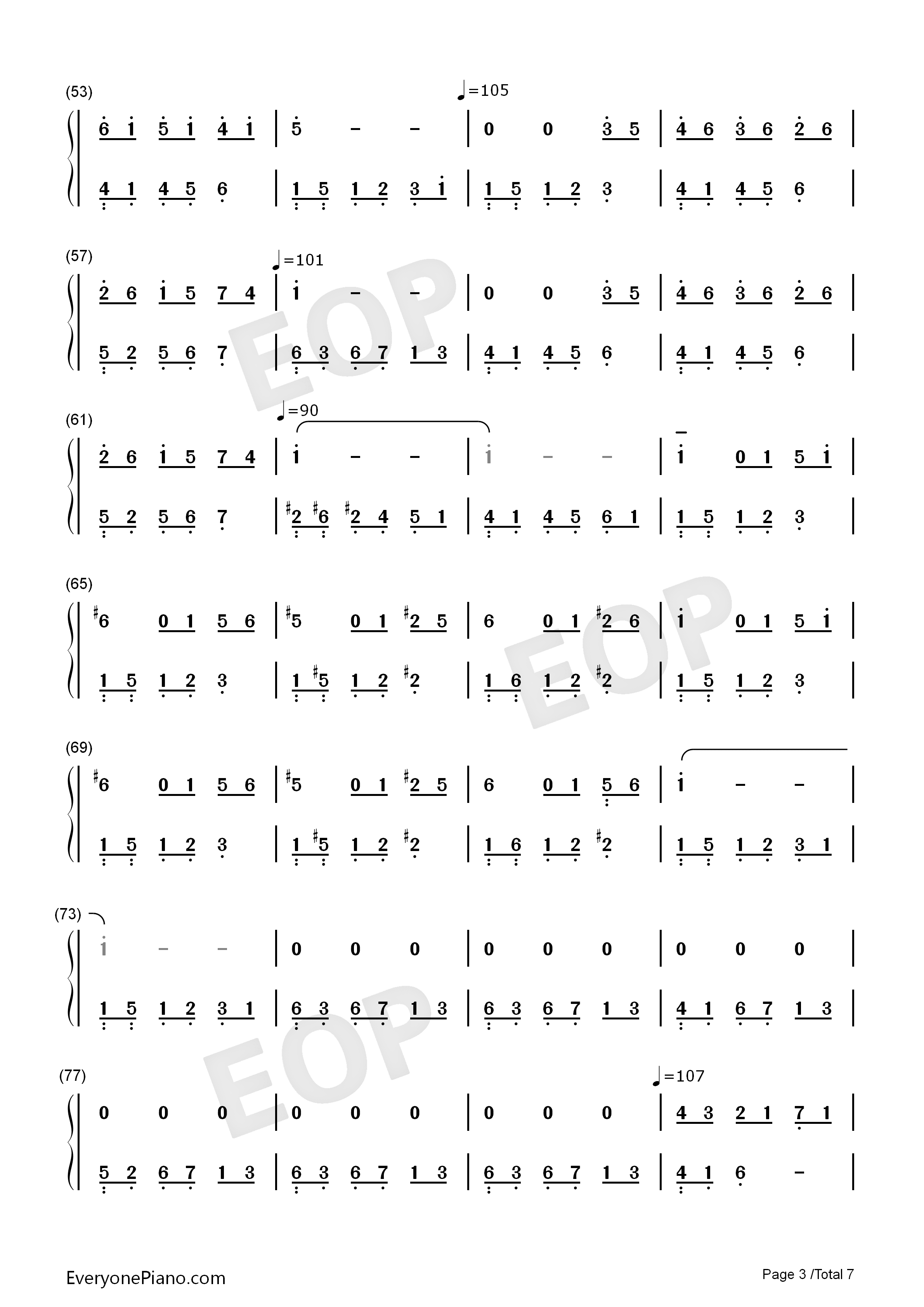 Le_Onde钢琴简谱_Ludovico_Einaudi演唱