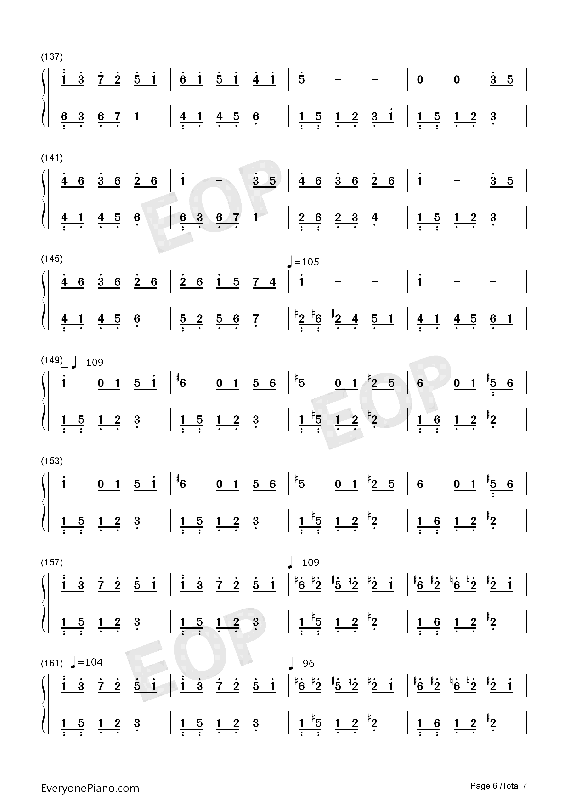 Le_Onde钢琴简谱_Ludovico_Einaudi演唱