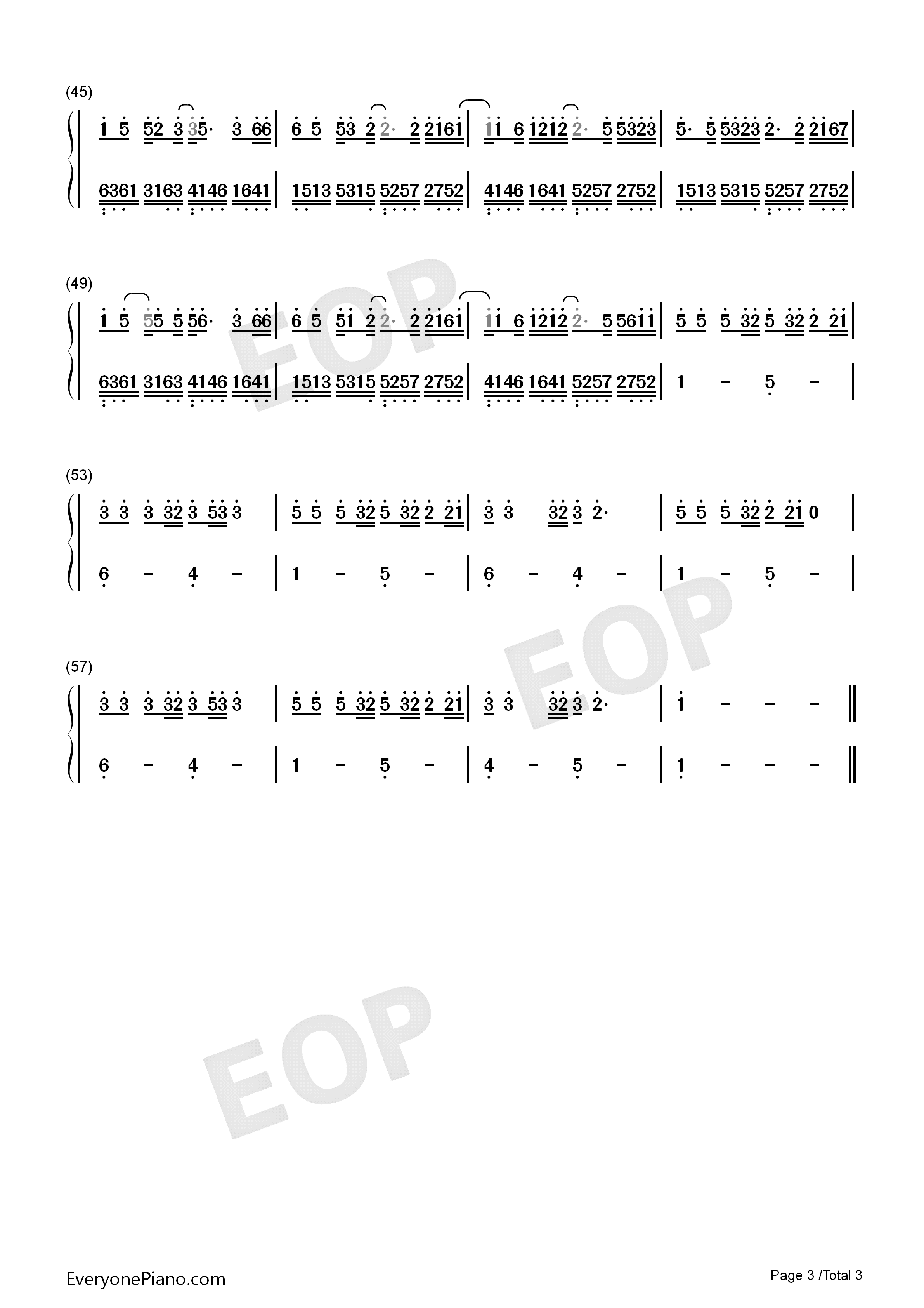 去年夏天钢琴简谱_王大毛演唱