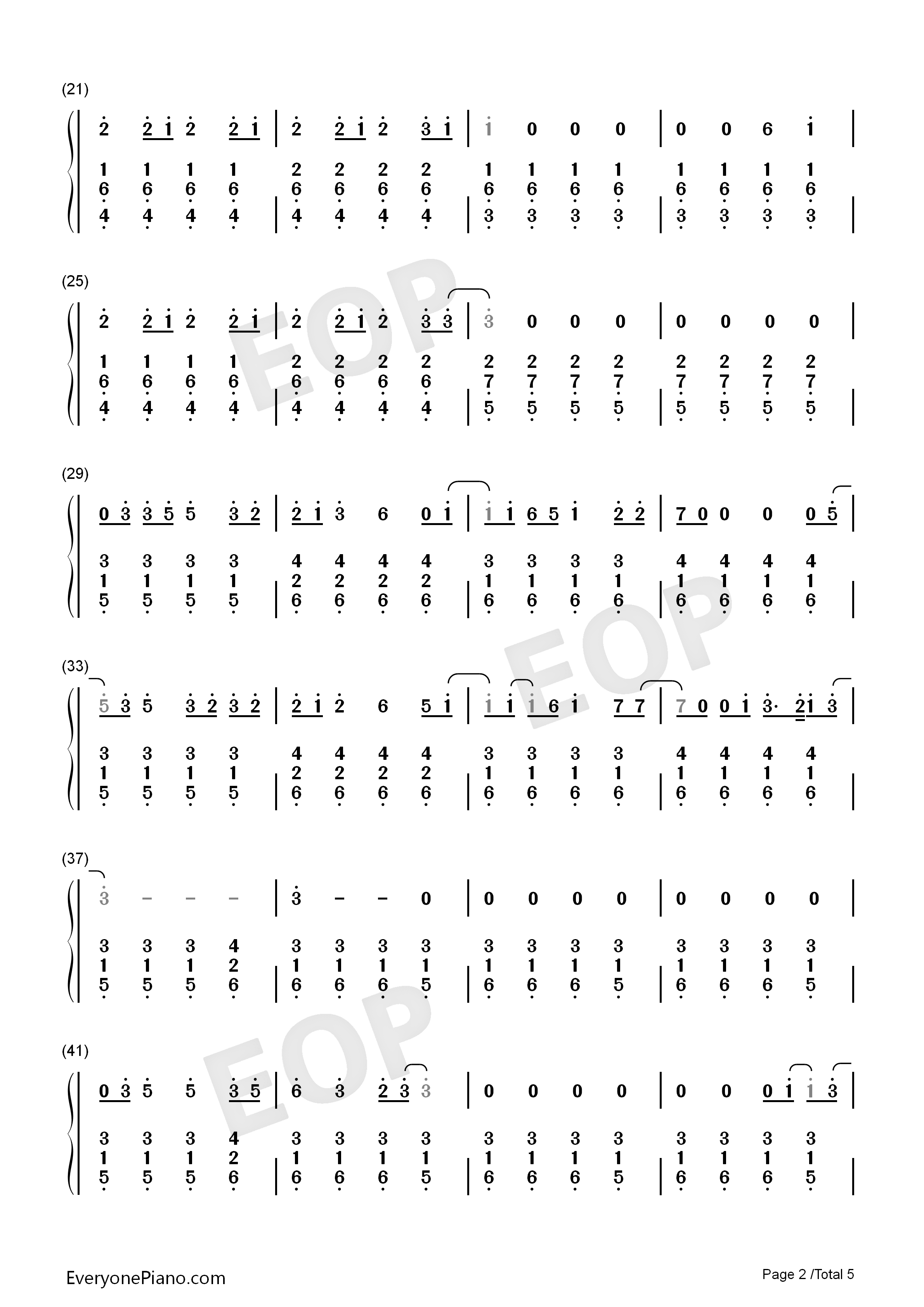 Stay钢琴简谱_Rihanna__Mikky_Ekko演唱