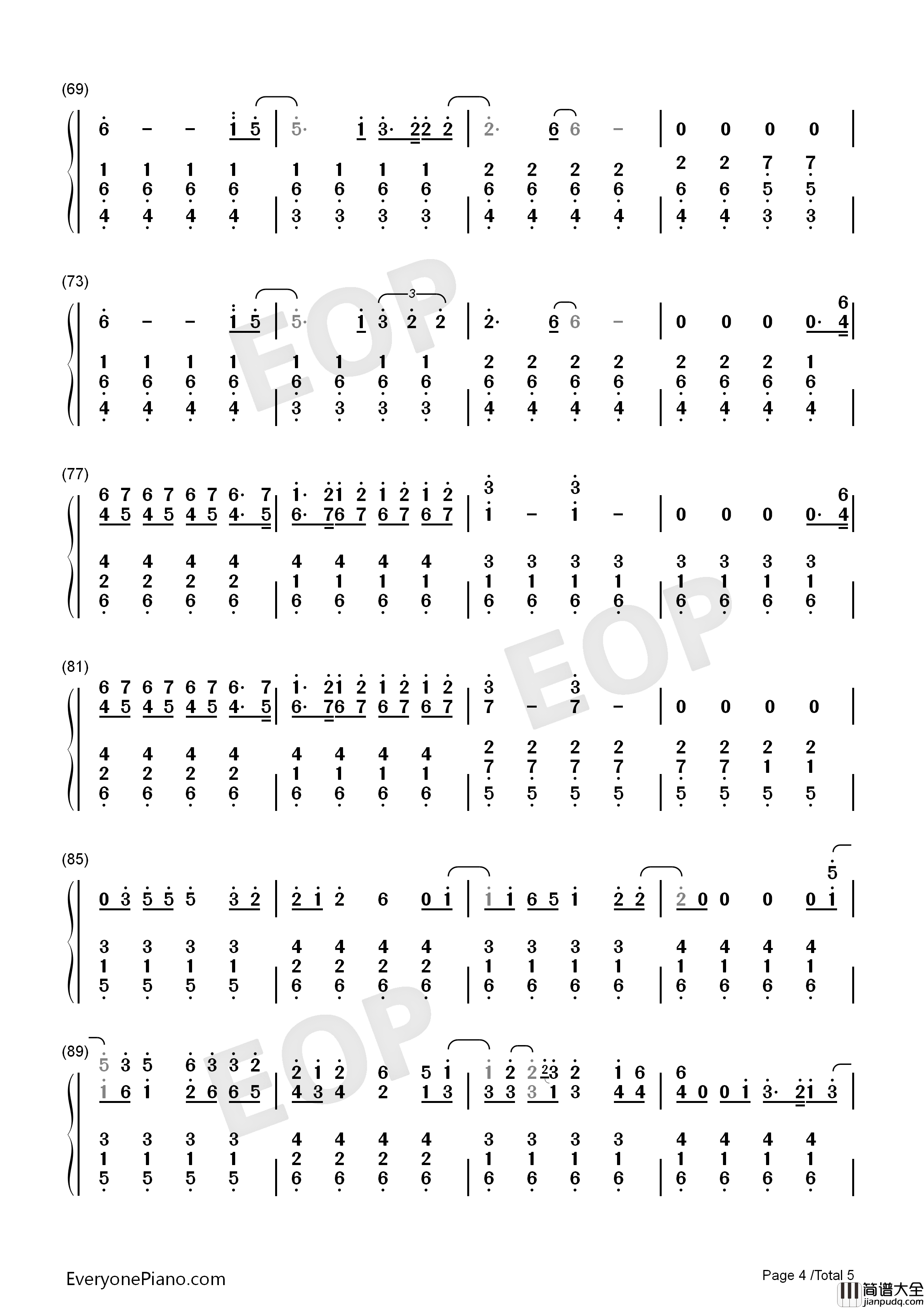 Stay钢琴简谱_Rihanna__Mikky_Ekko演唱