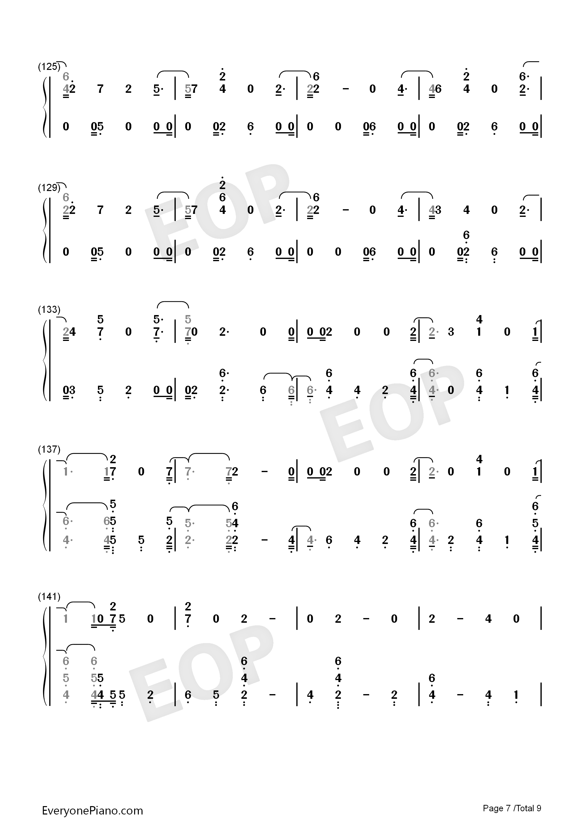 Sour_Diesel钢琴简谱_ZAYN演唱