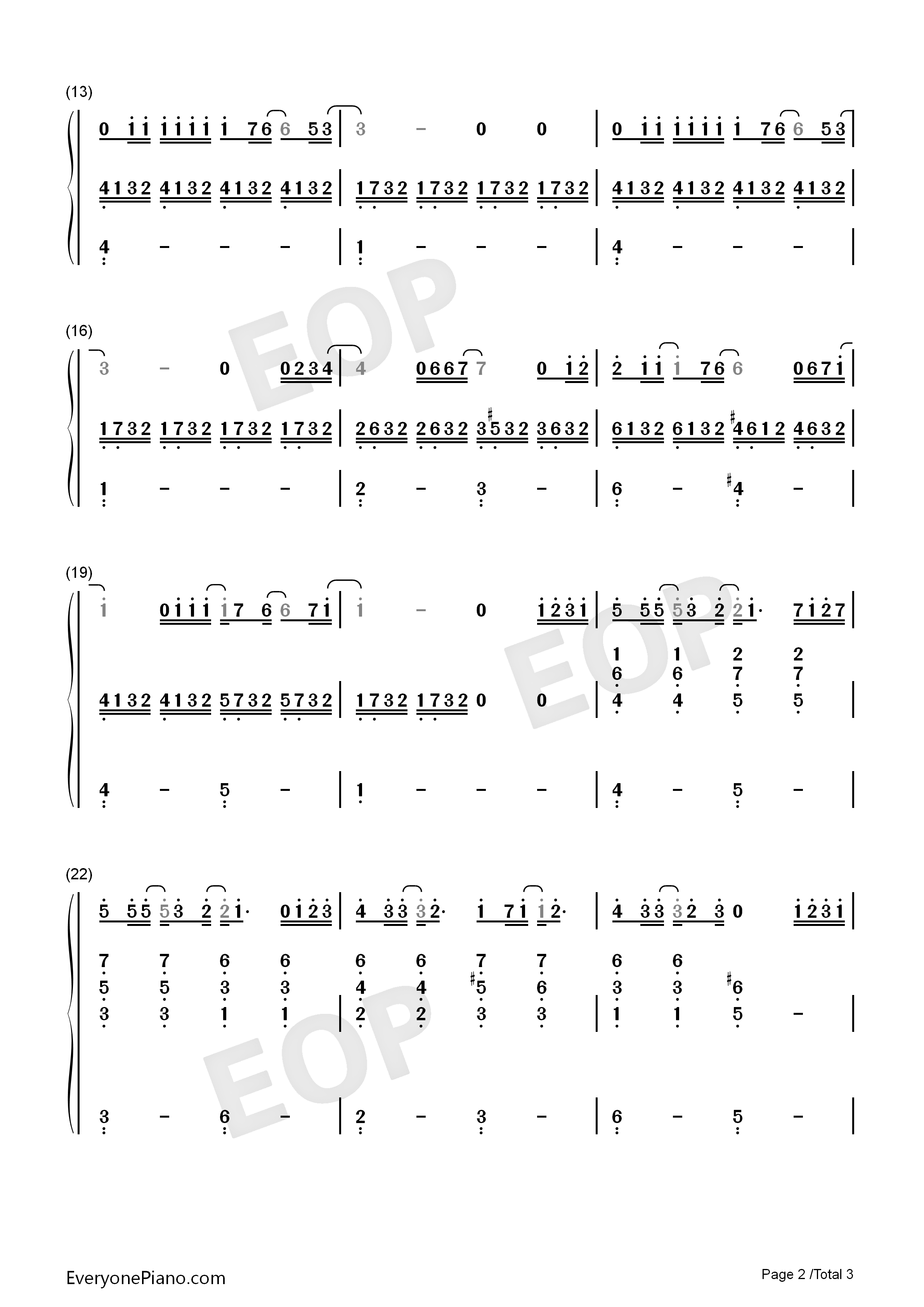 一个人去巴黎钢琴简谱_董又霖演唱