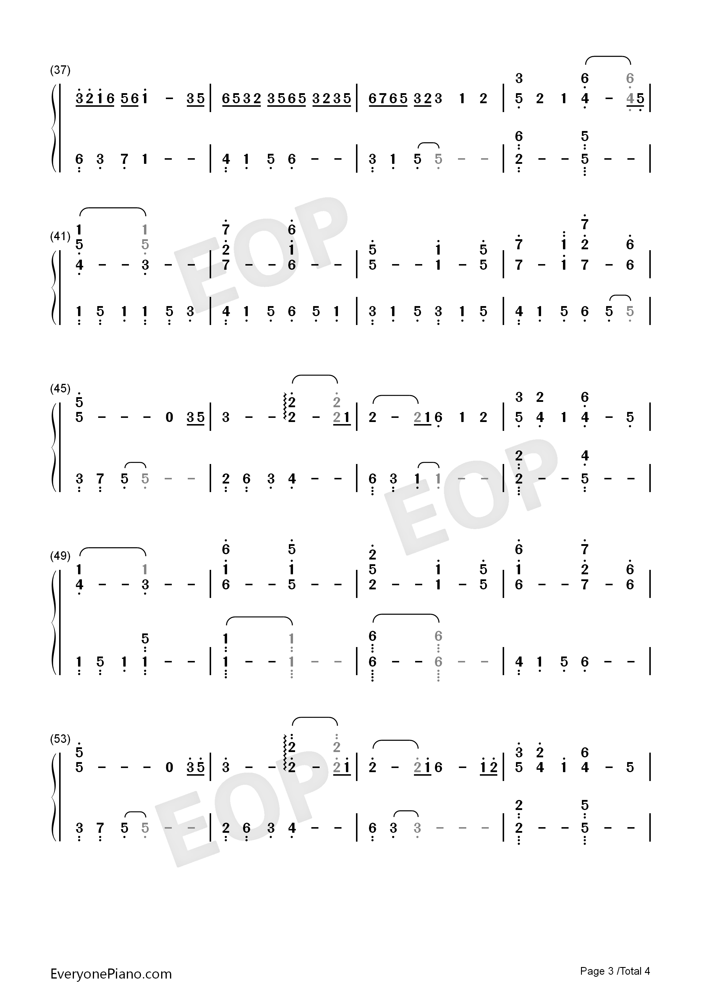 Sleeping_Dove钢琴简谱_David_Lanz演唱