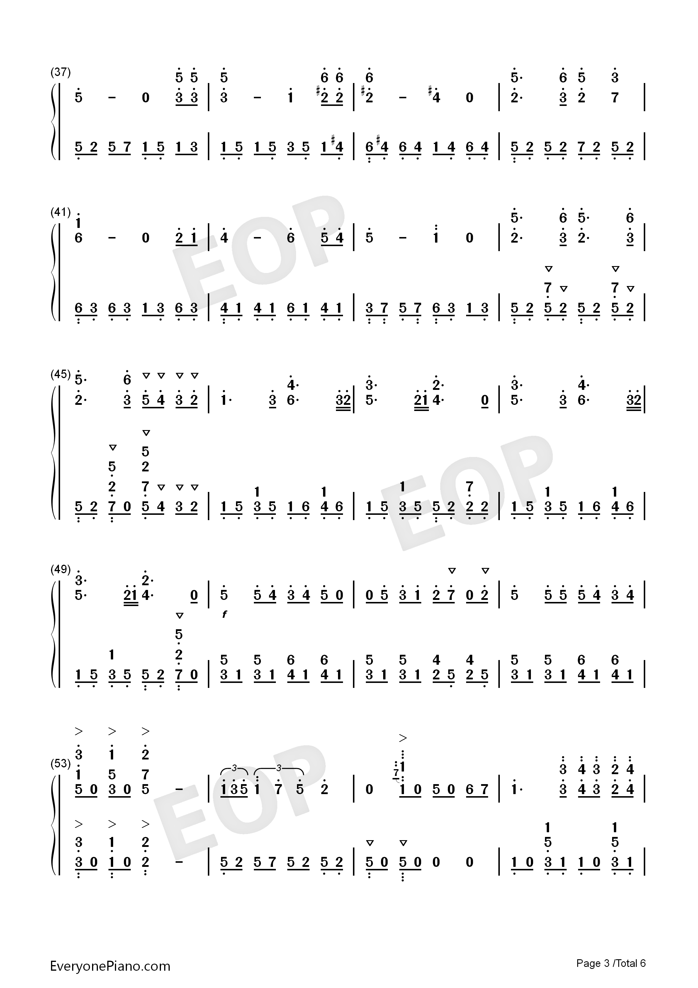 先生あのね钢琴简谱_長縄まりあ_井上喜久子演唱