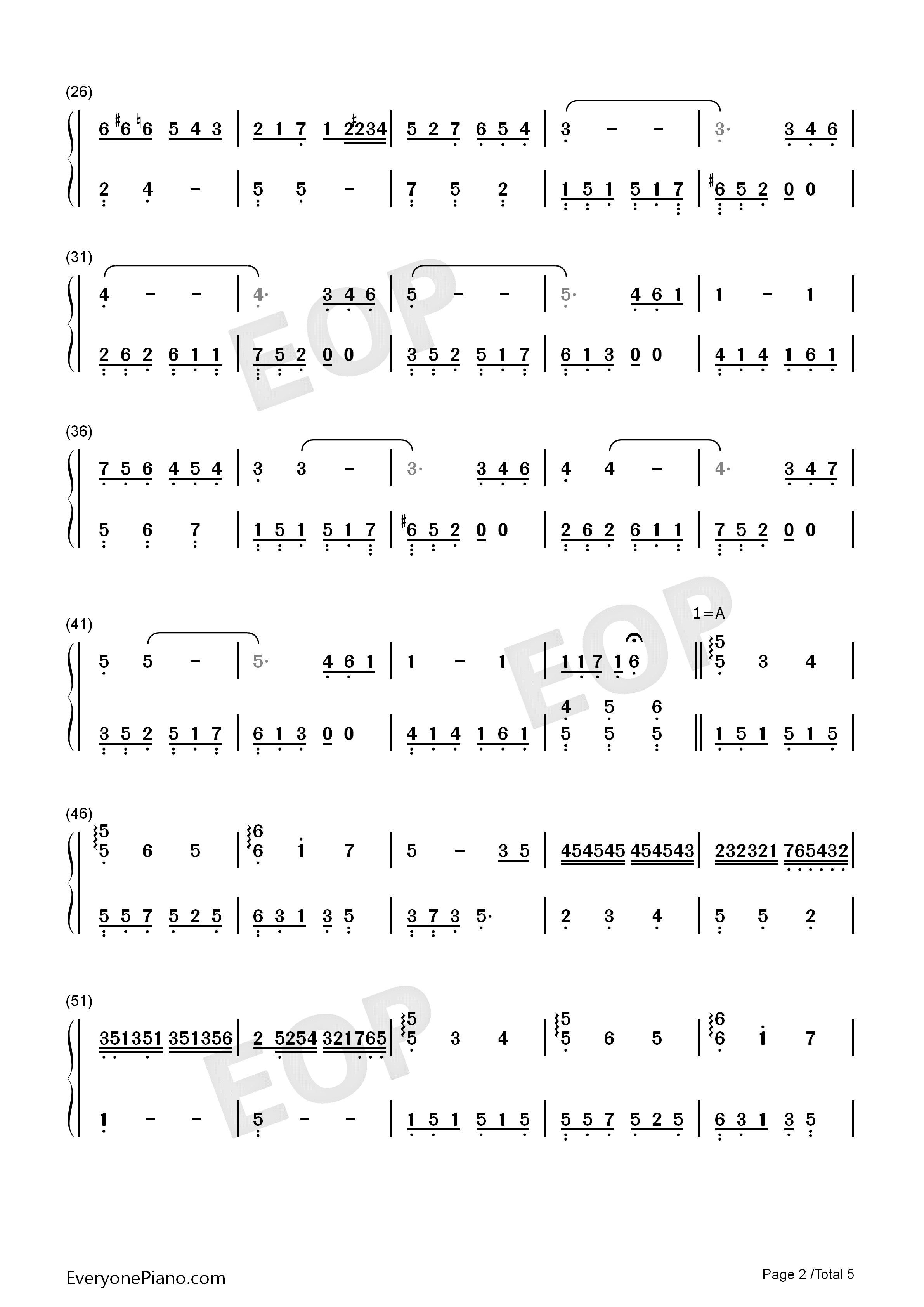 巴哈钢琴简谱_林仁建演唱