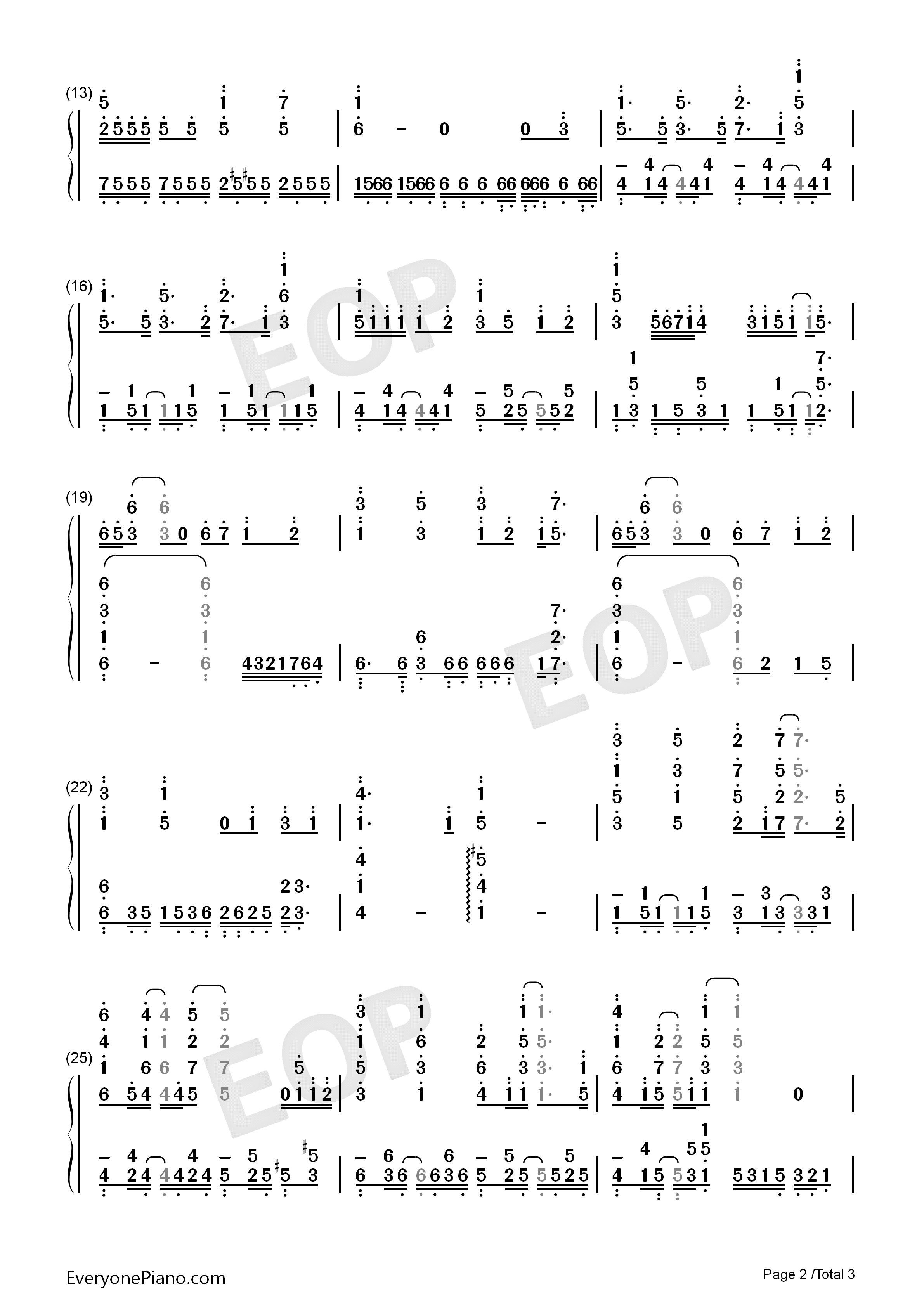 最悪な日でもあなたが好き钢琴简谱_芹泽优演唱