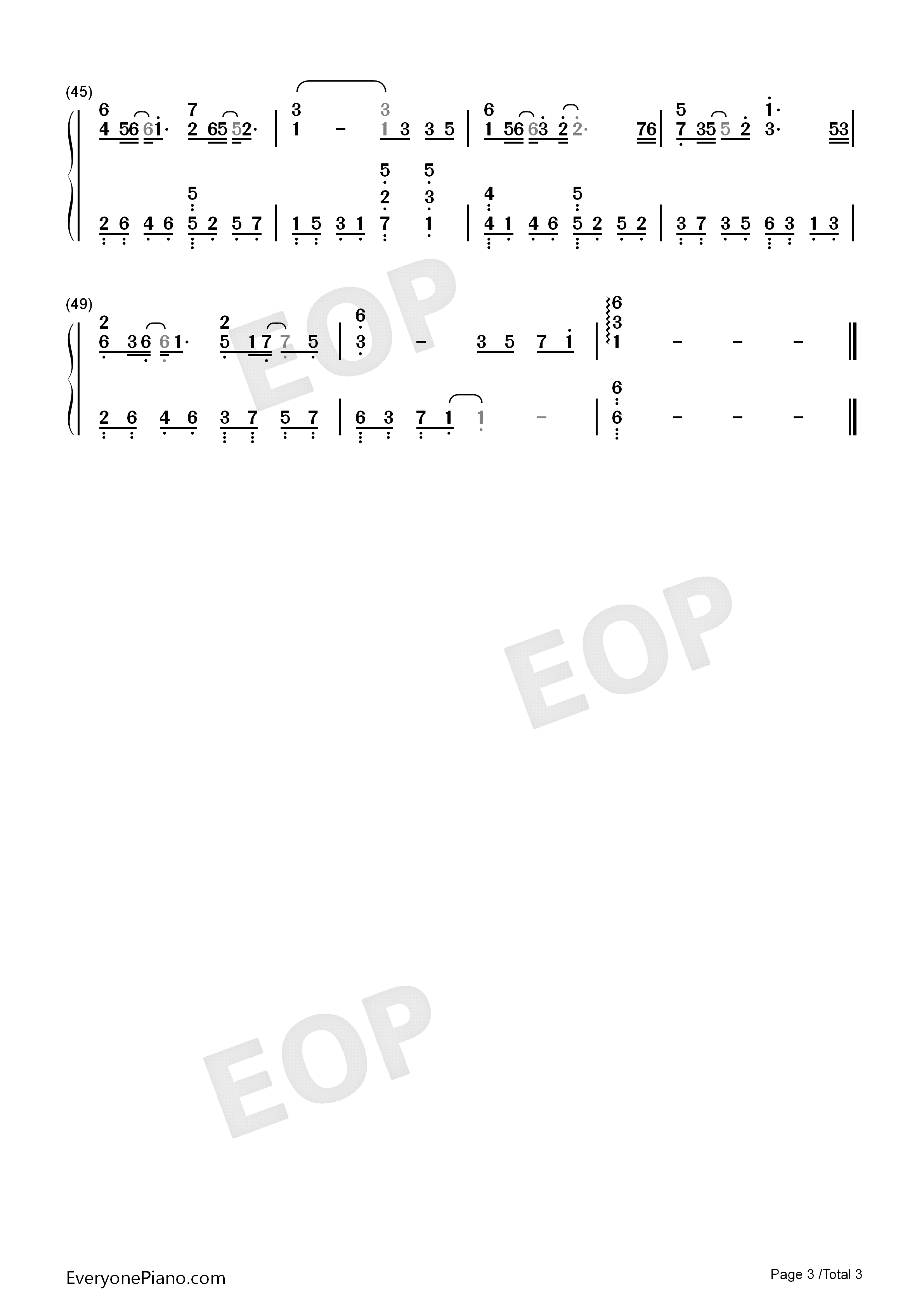 君不见钢琴简谱_艾辰_璟年_屿汐_麓七演唱