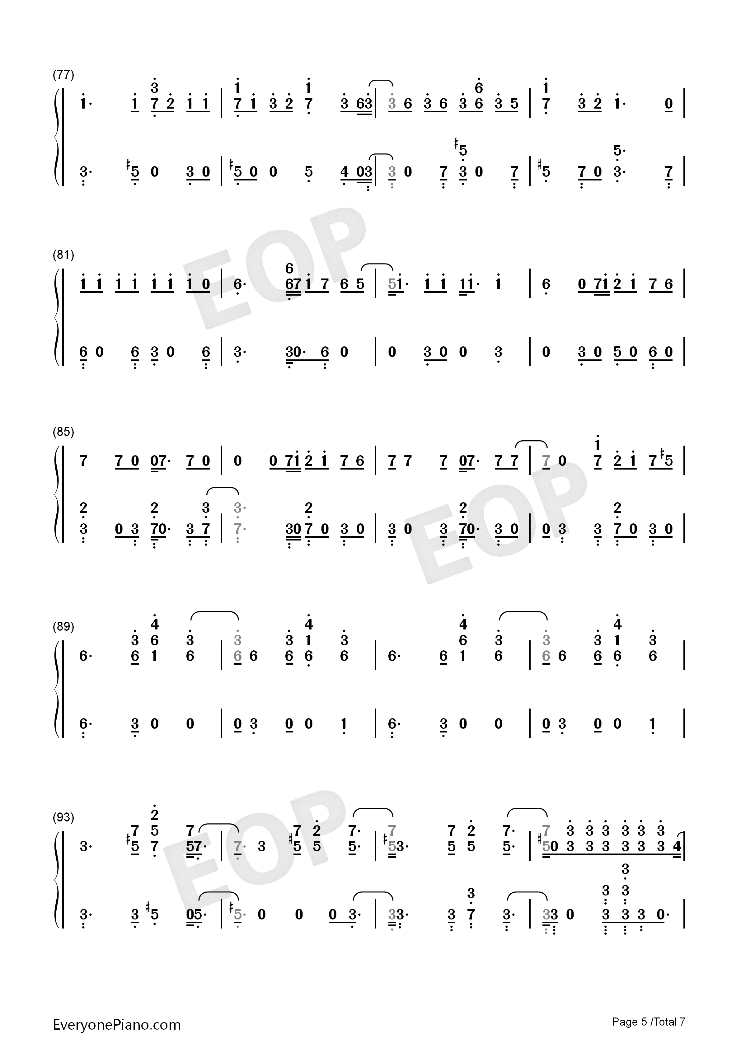 Airplane_pt._2钢琴简谱_防弹少年团演唱