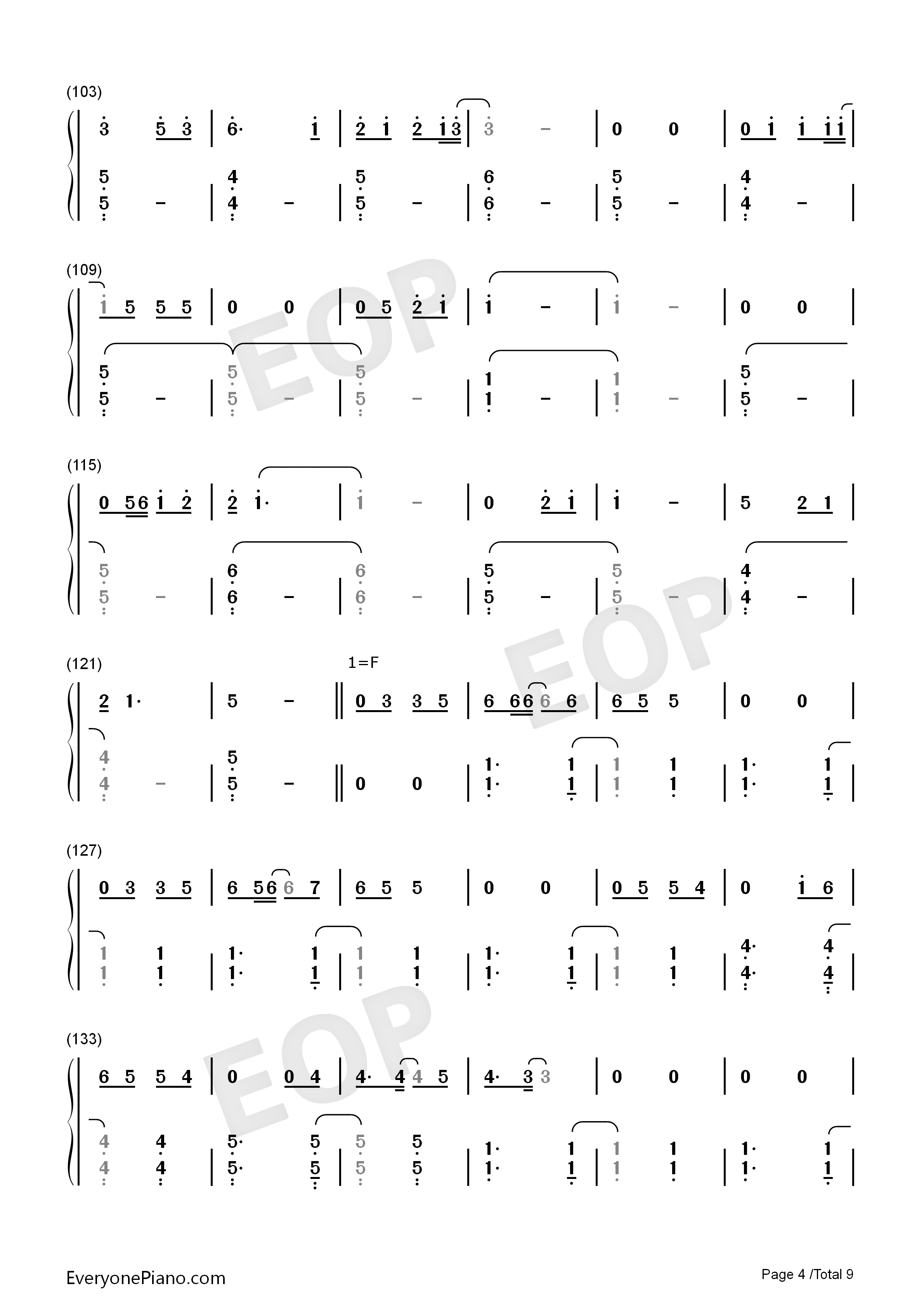 Bedtime_Story钢琴简谱_西野加奈演唱