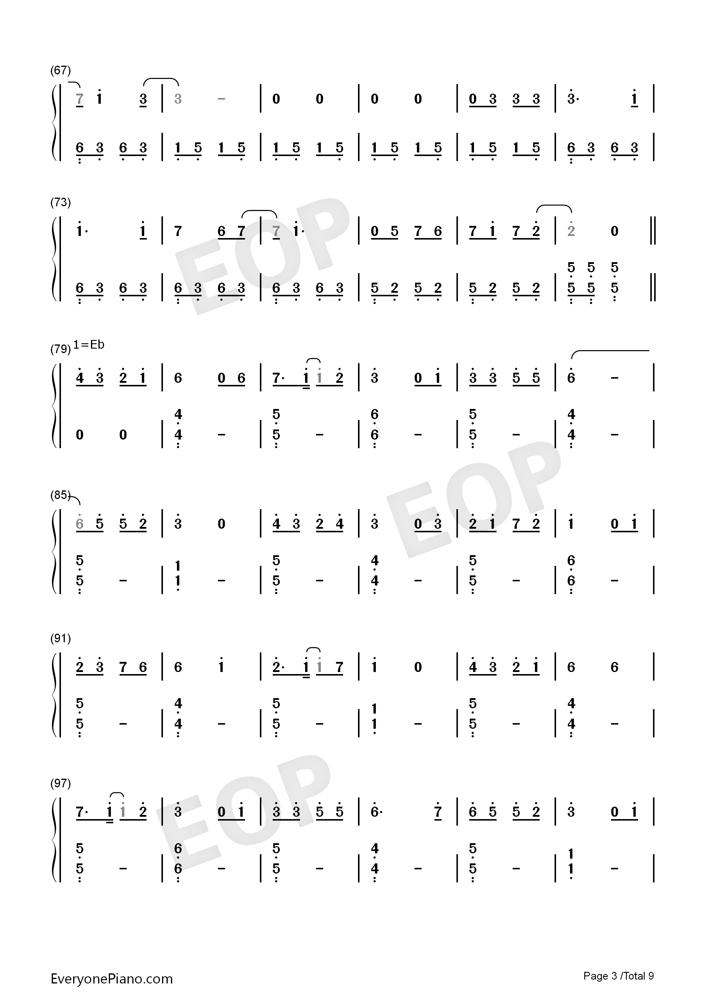 Bedtime_Story钢琴简谱_西野加奈演唱