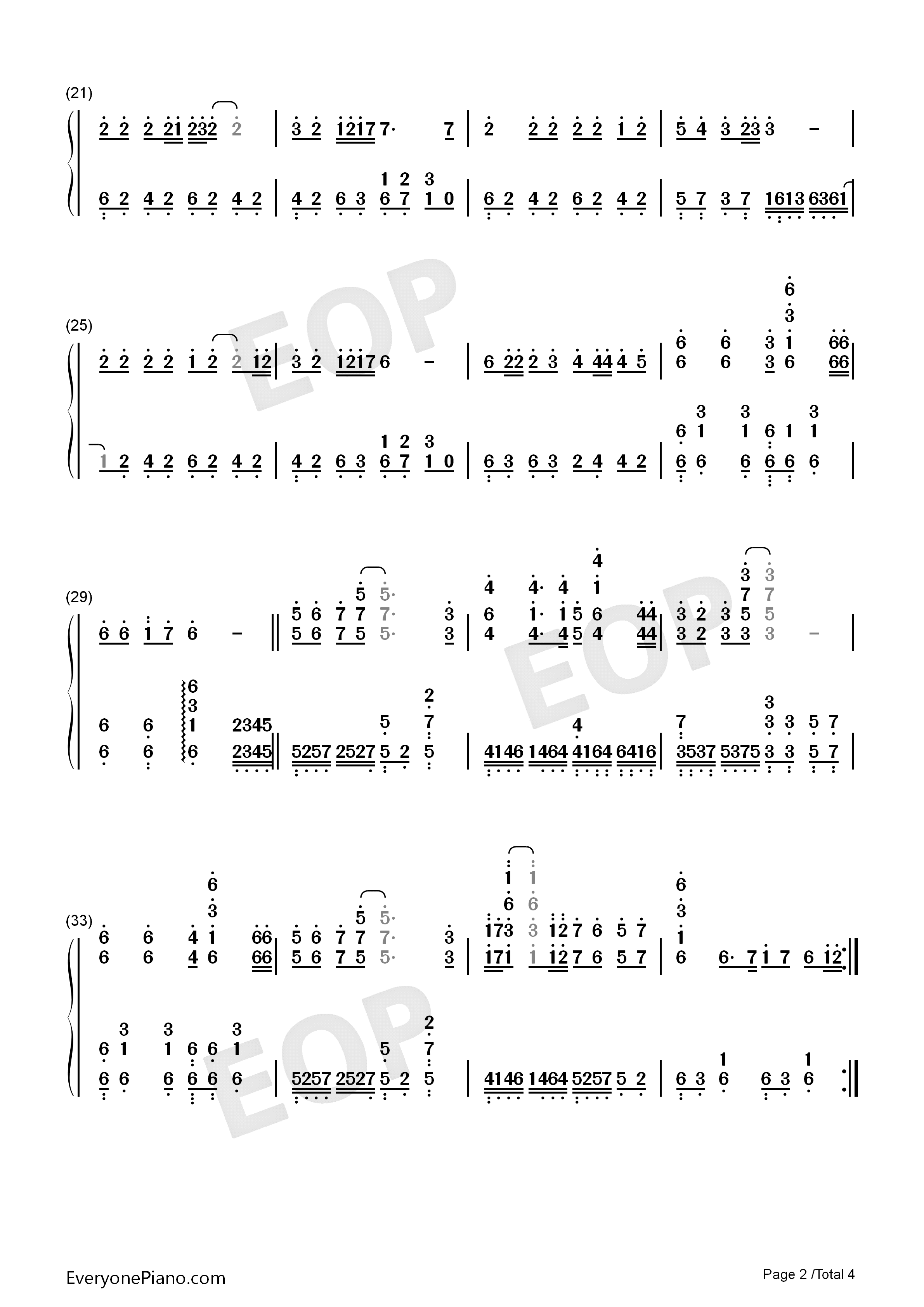 星星点灯钢琴简谱_郑智化演唱