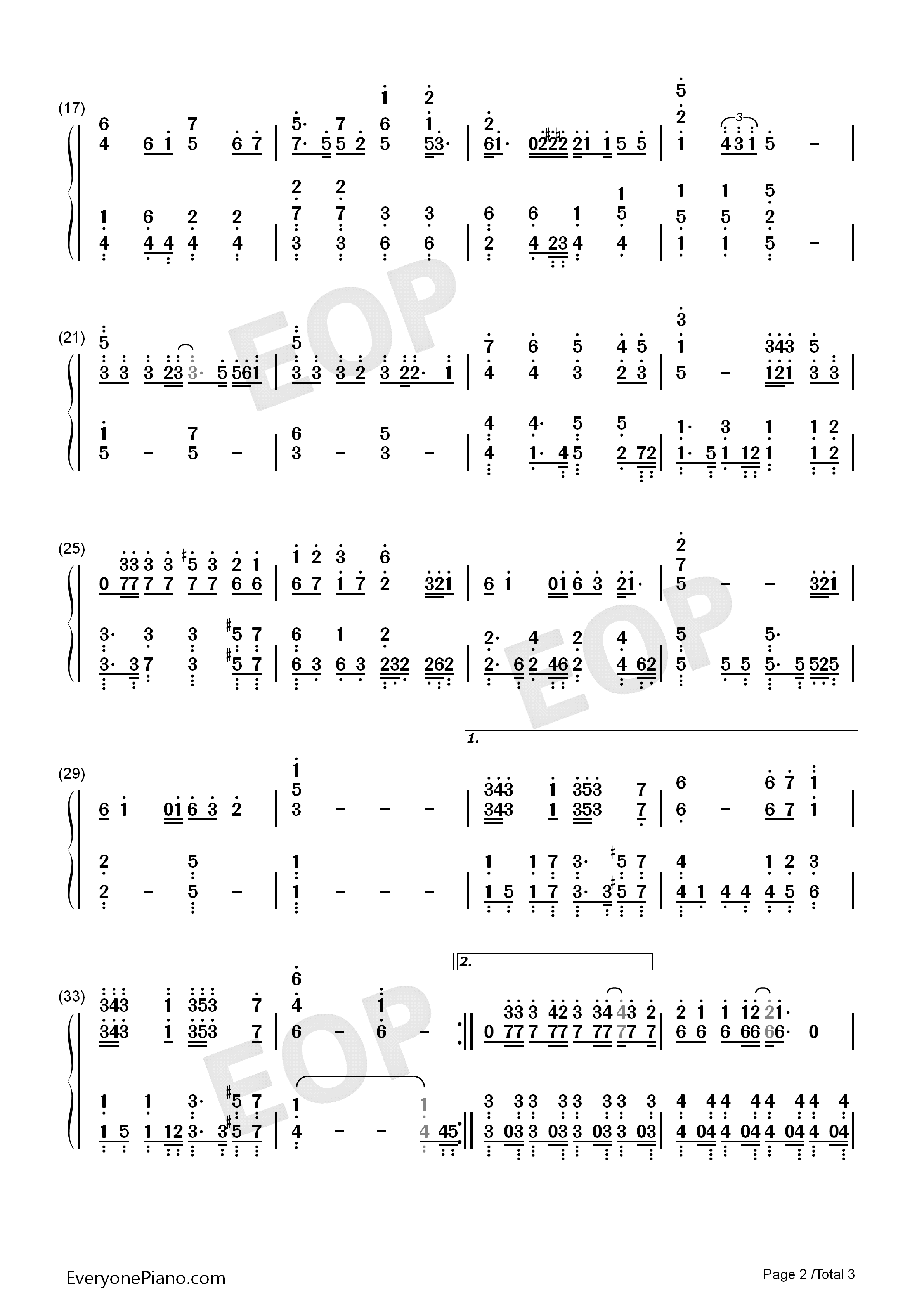 下个转弯是你吗钢琴简谱_杨丞琳演唱