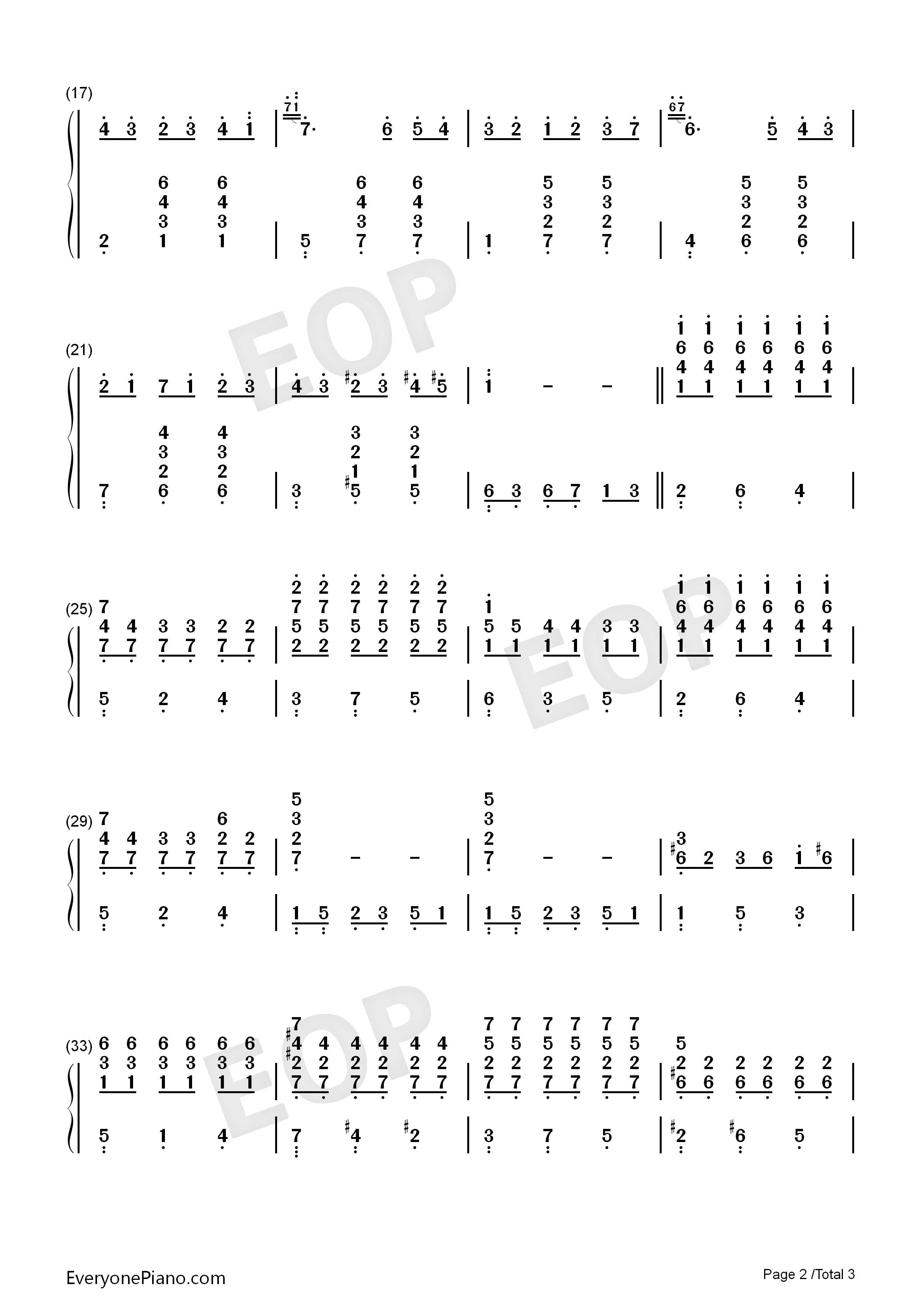 13_Jours_En_France钢琴简谱_Francis_Lai演唱