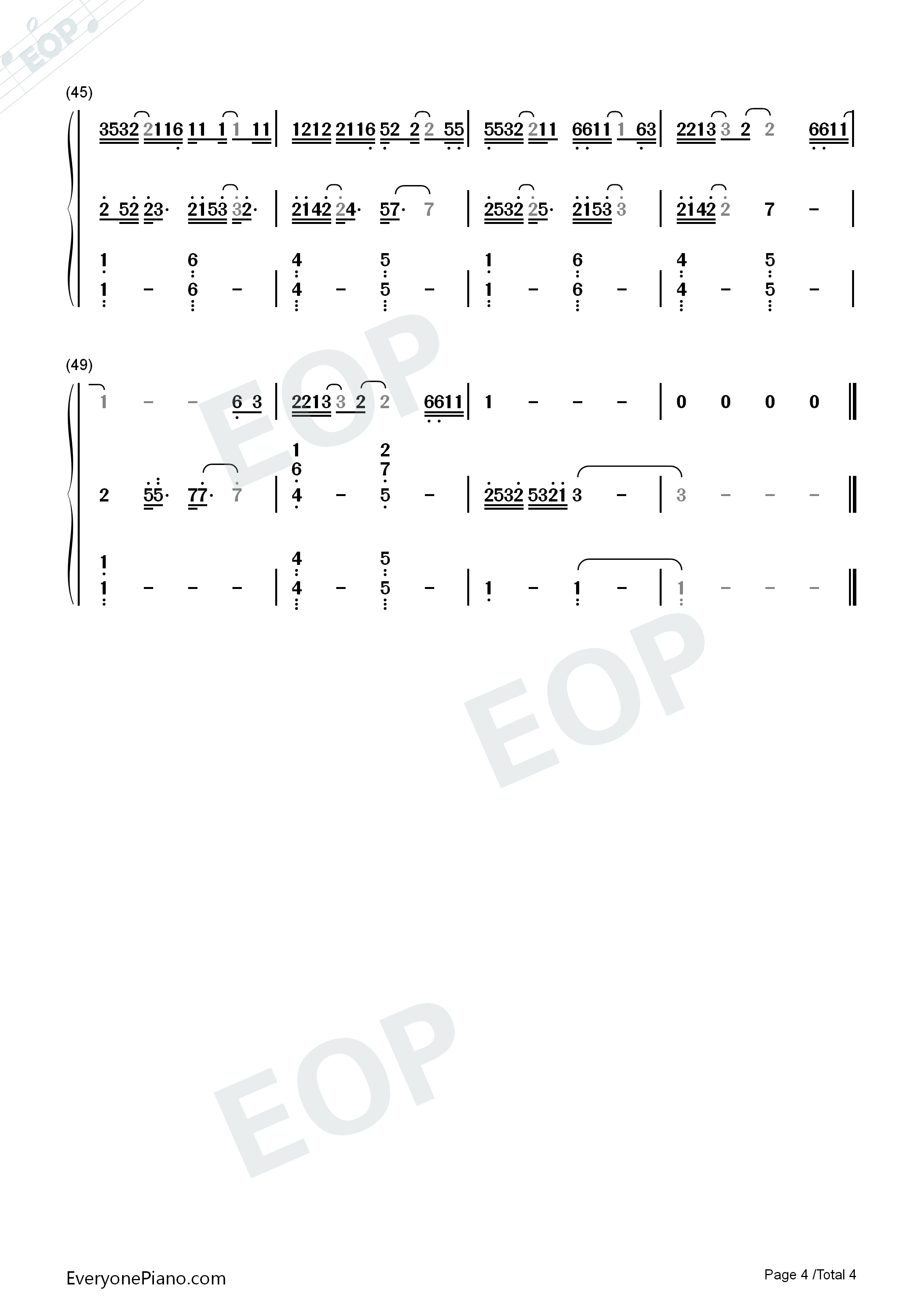 可能否钢琴简谱_木小雅演唱