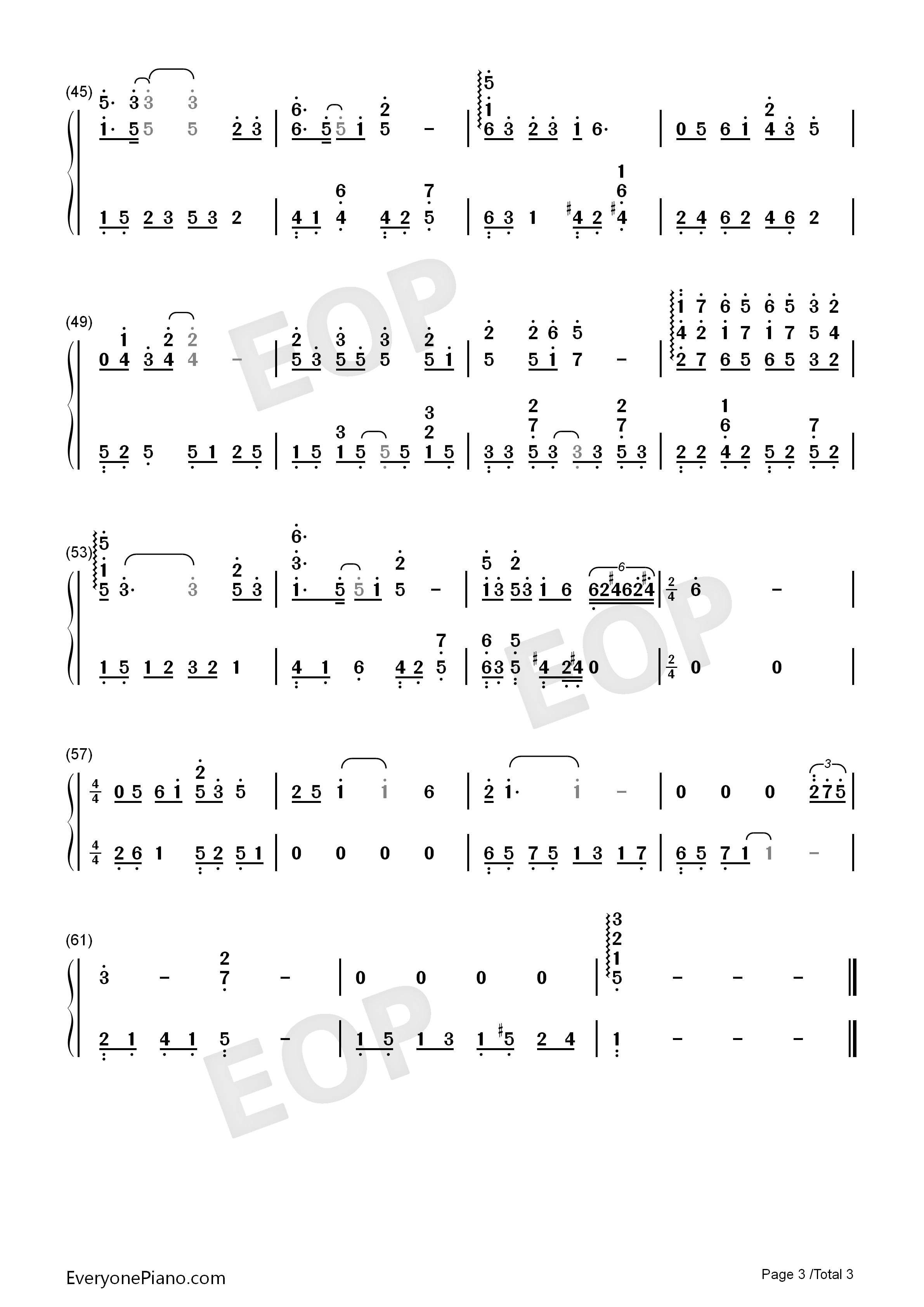 雪落下的声音钢琴简谱_陆虎演唱