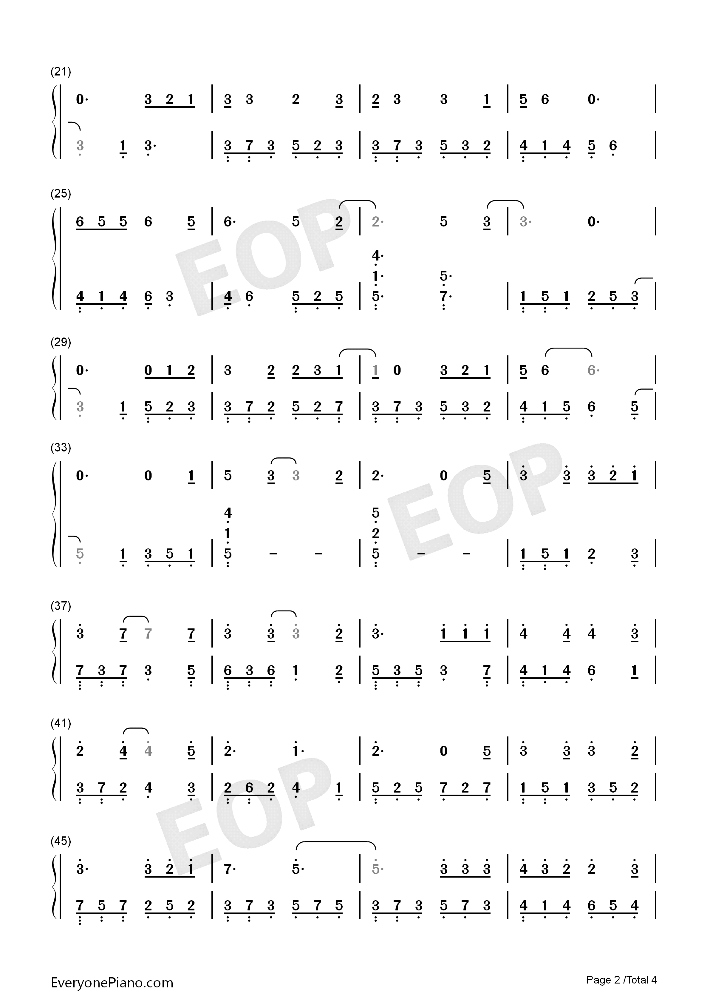 莉莉安钢琴简谱_宋冬野演唱