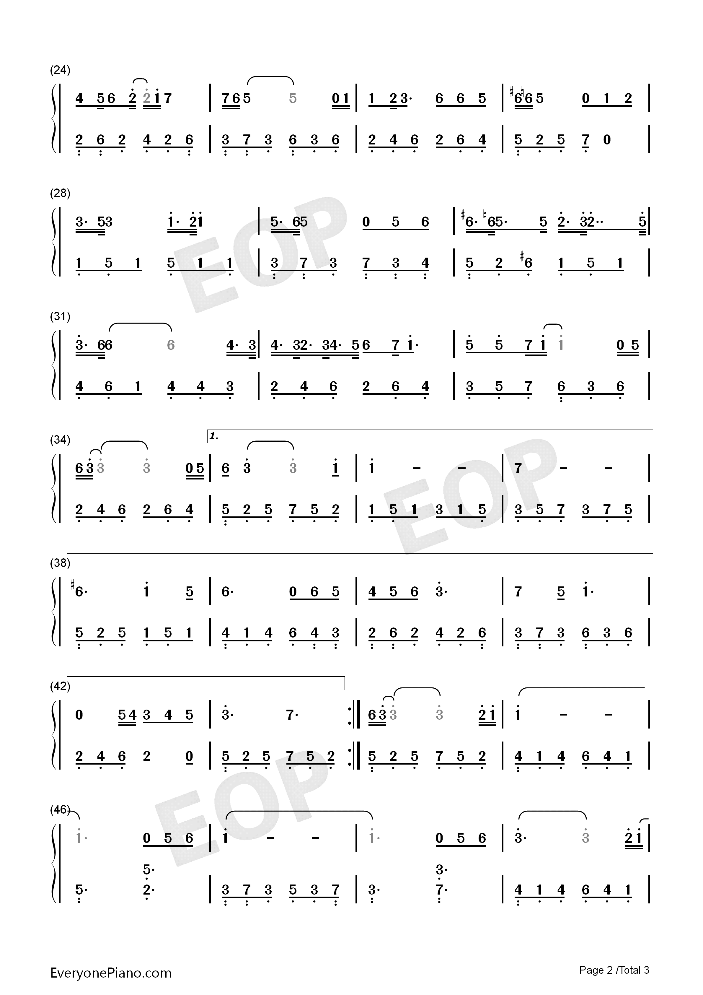 贫穷或富有钢琴简谱_李荣浩演唱